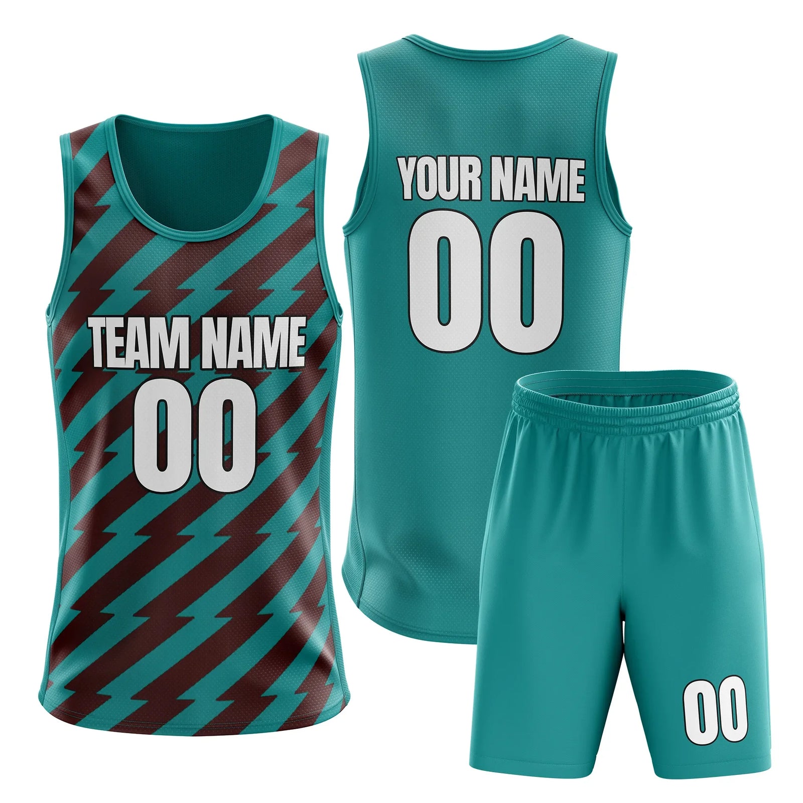 Custom Flash Strike Split Fashion Set Sports Jersey Personalized Uniform with Name & Number