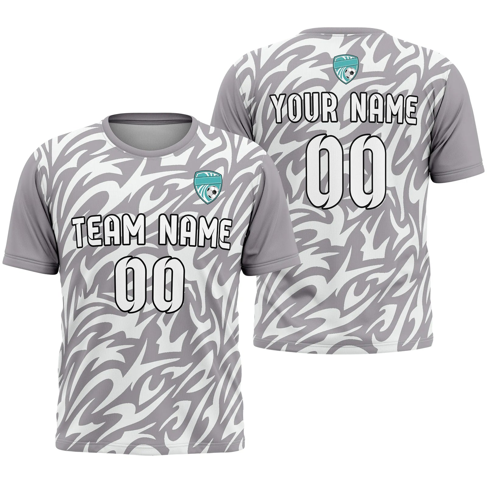 Custom Camo D3 Soccer Jersey Personalized Football Uniform with Name & Number