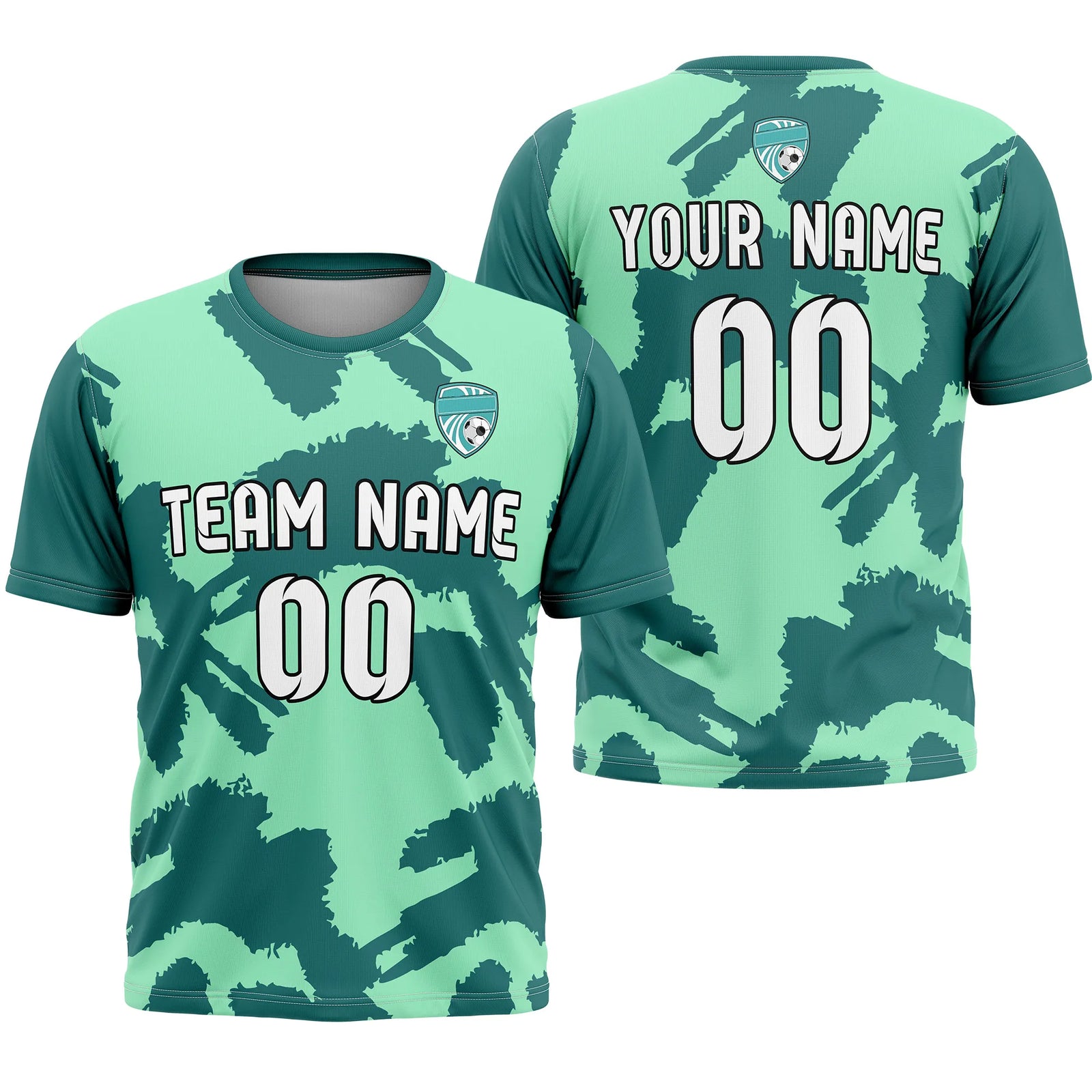 Custom Graffiti Pattern D5 Soccer Jersey Personalized Football Uniform with Name & Number