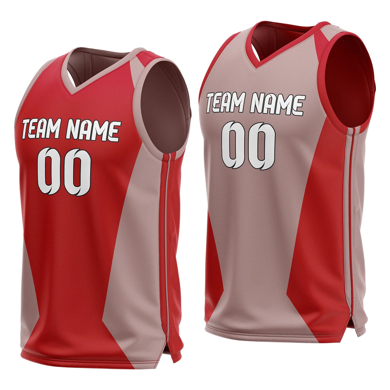 Custom Power Panel Reversible Top Sports Jersey Personalized Uniform with Name & Number