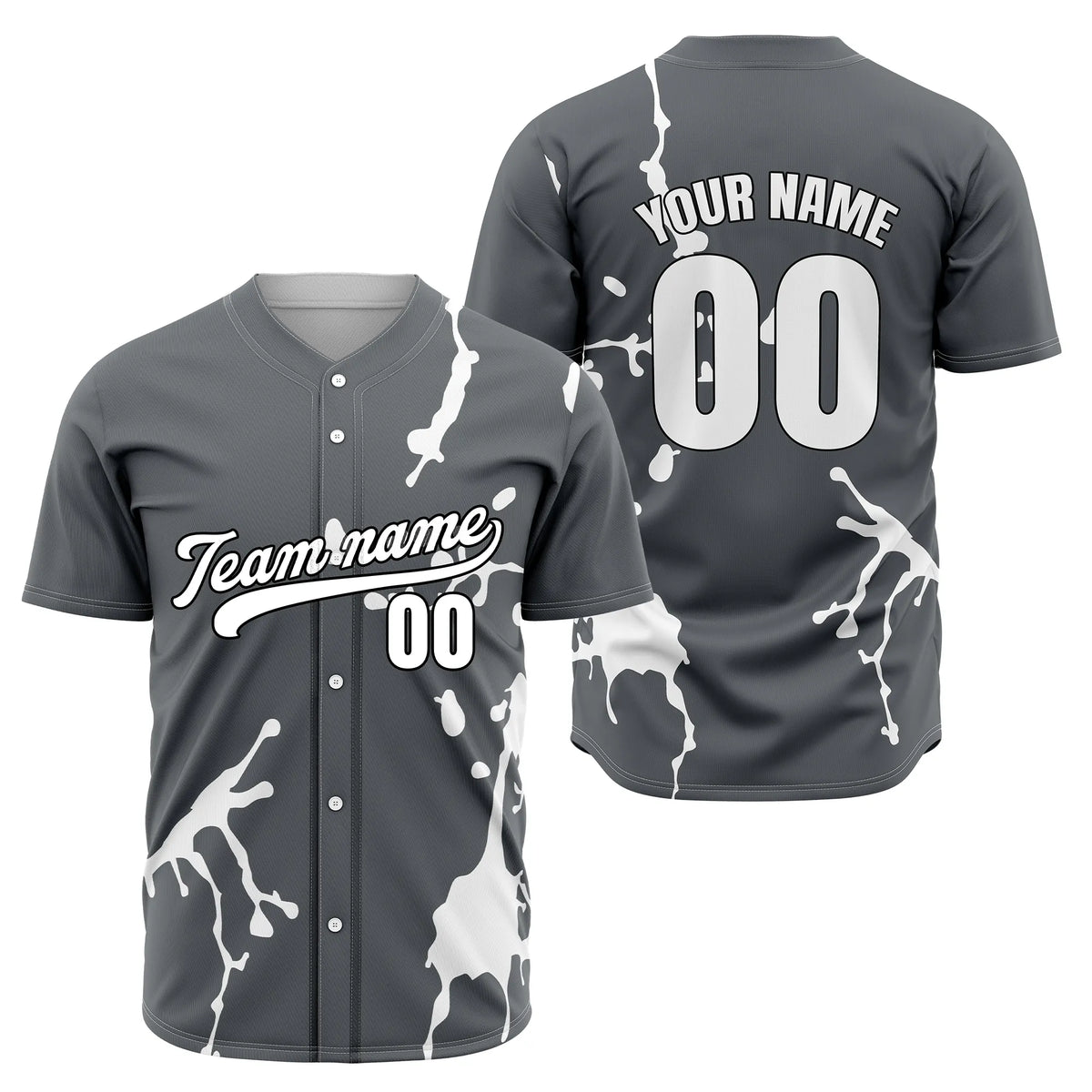 Custom Splash Fusion Sports Jersey Personalized Uniform with Name & Number