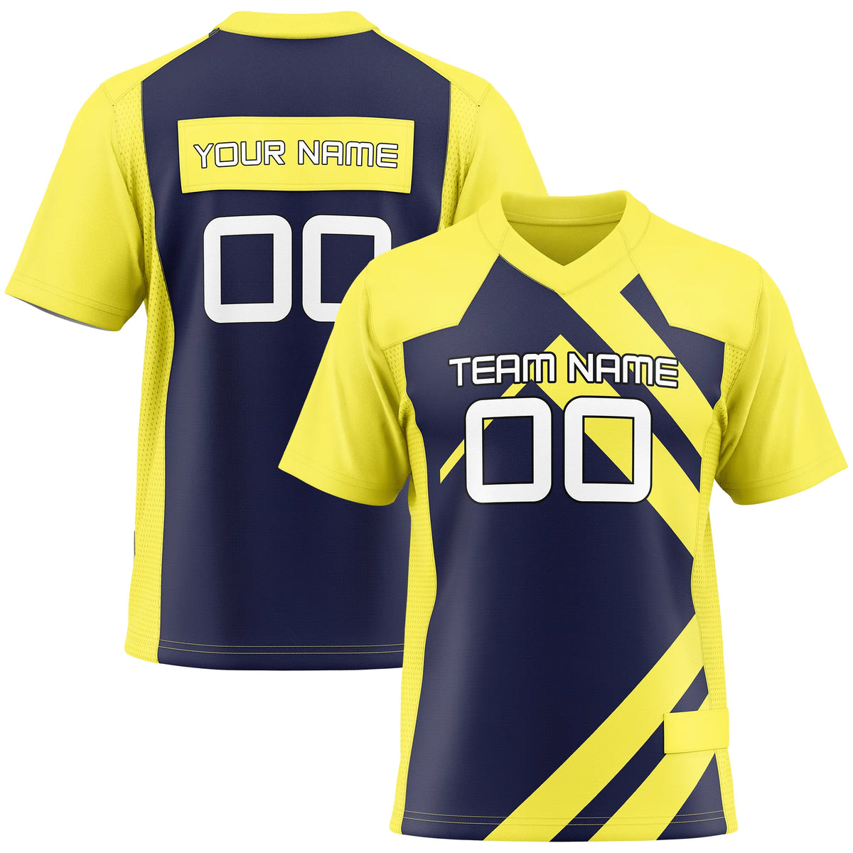Custom Classic Style D5 Flag Football Jersey Personalized Uniform with Name & Number