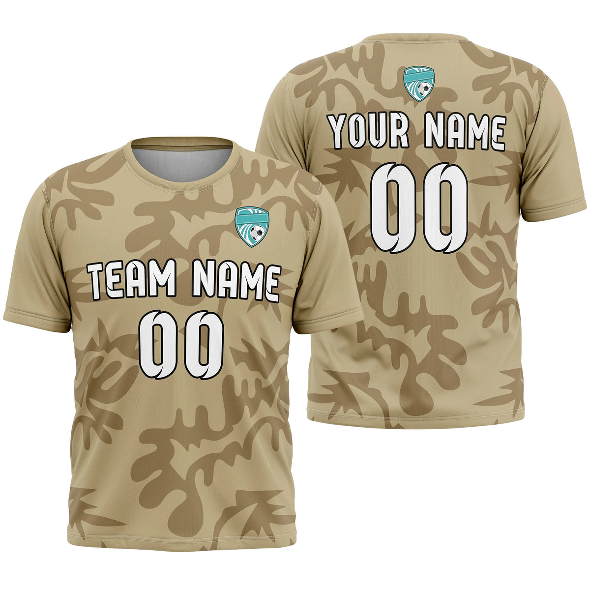 Custom Graffiti Pattern D4 Soccer Jersey Personalized Football Uniform with Name & Number