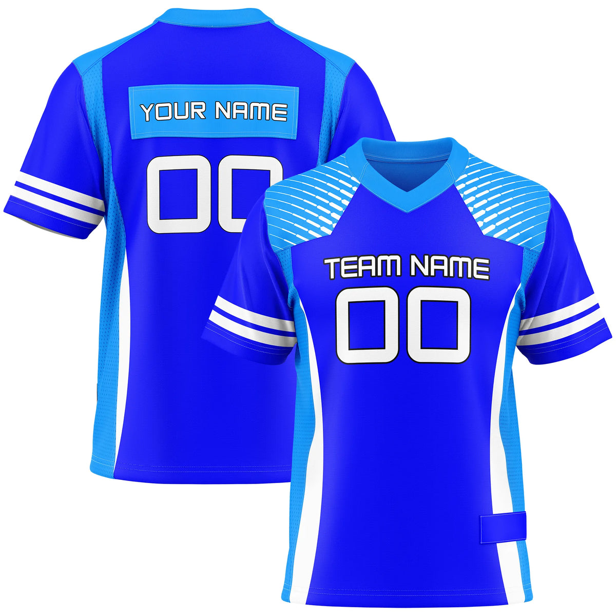 Custom Classic Style D1 Flag Football Jersey Personalized Uniform with Name & Number