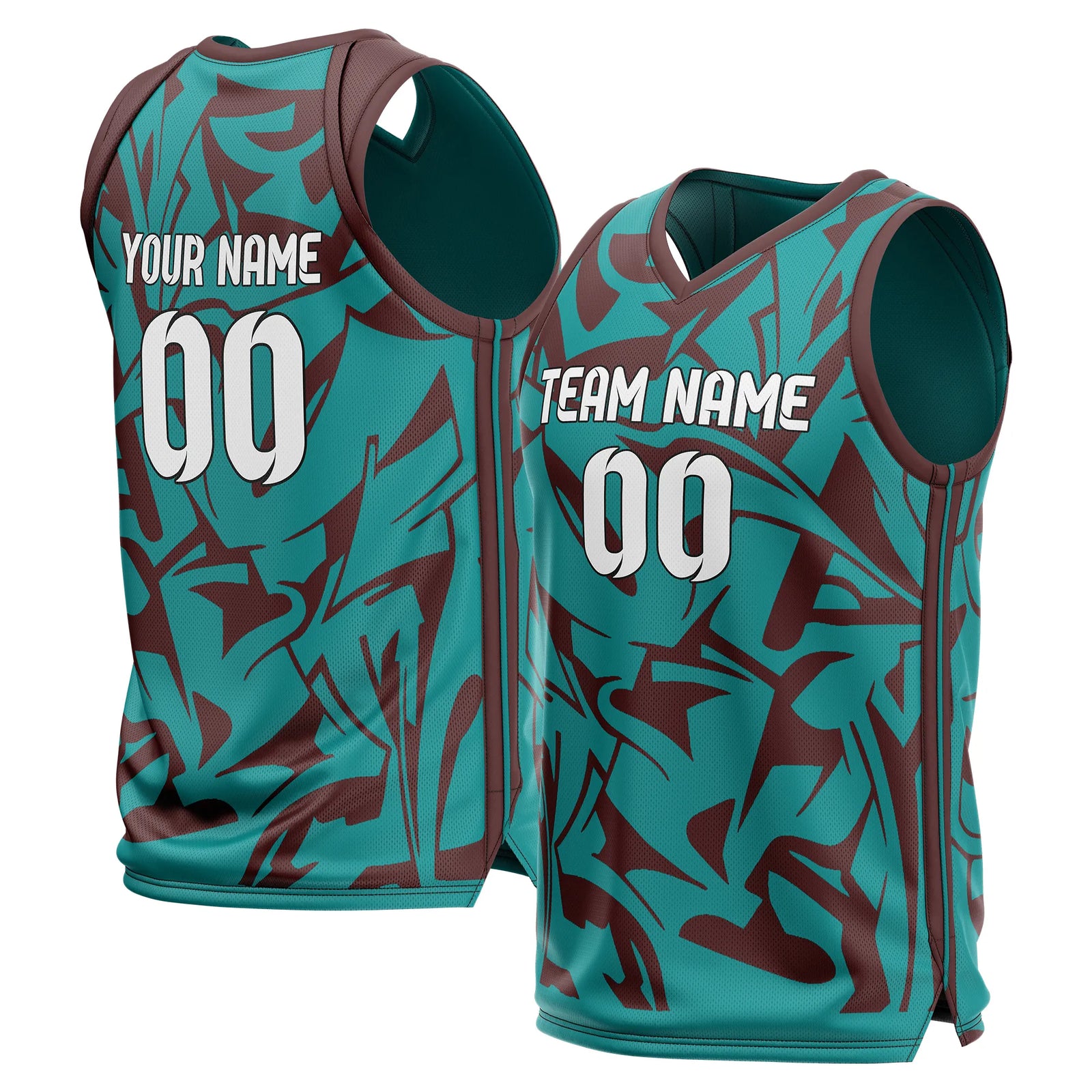 Custom Gaphti Pattern Tops Ignite Sports Jersey Personalized Uniform with Name & Number