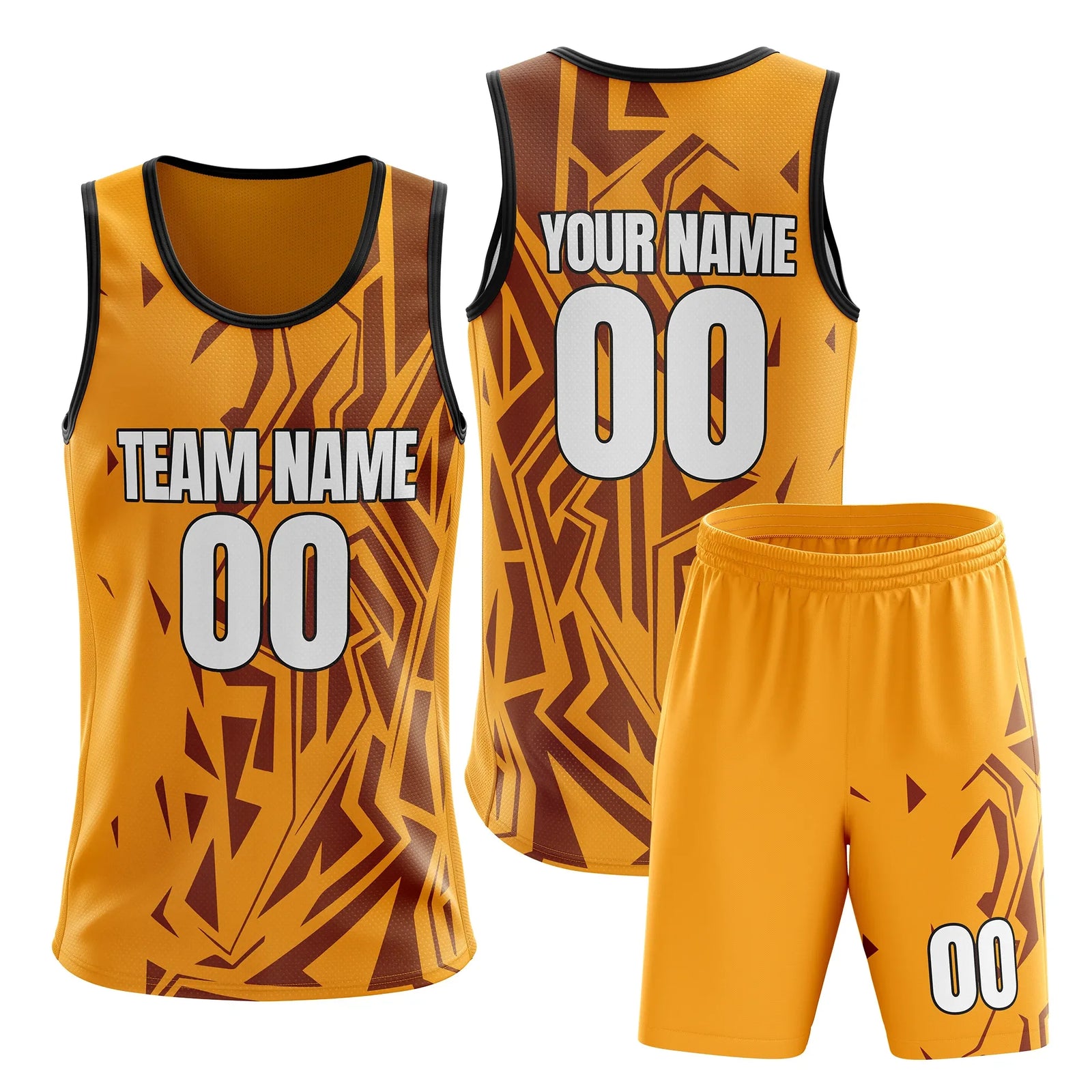 Custom Colour Block Set Hoop Fusion Sports Jersey Personalized Uniform with Name & Number