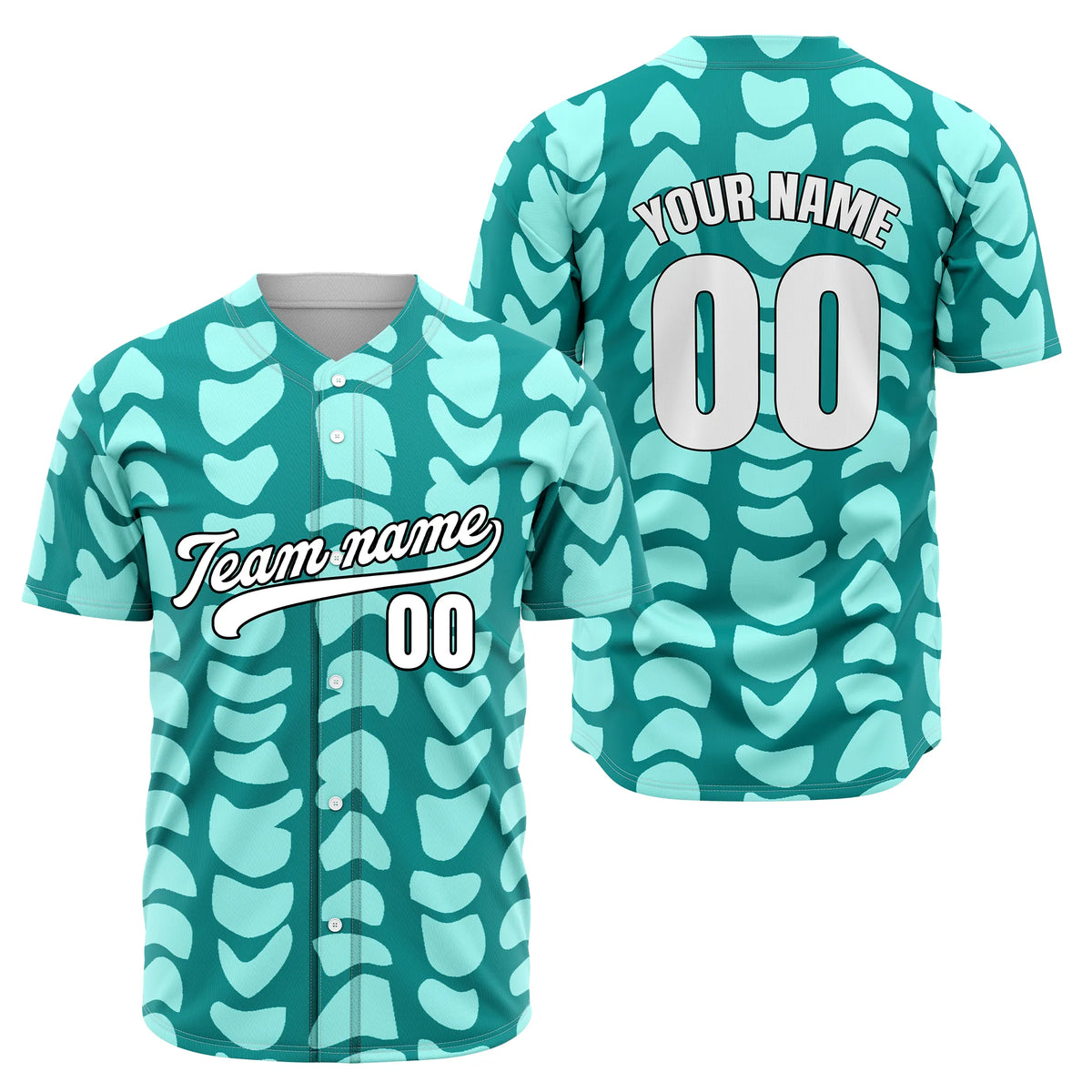 Custom Savage Spots Baseball Sports Jersey Personalized Uniform with Name & Number