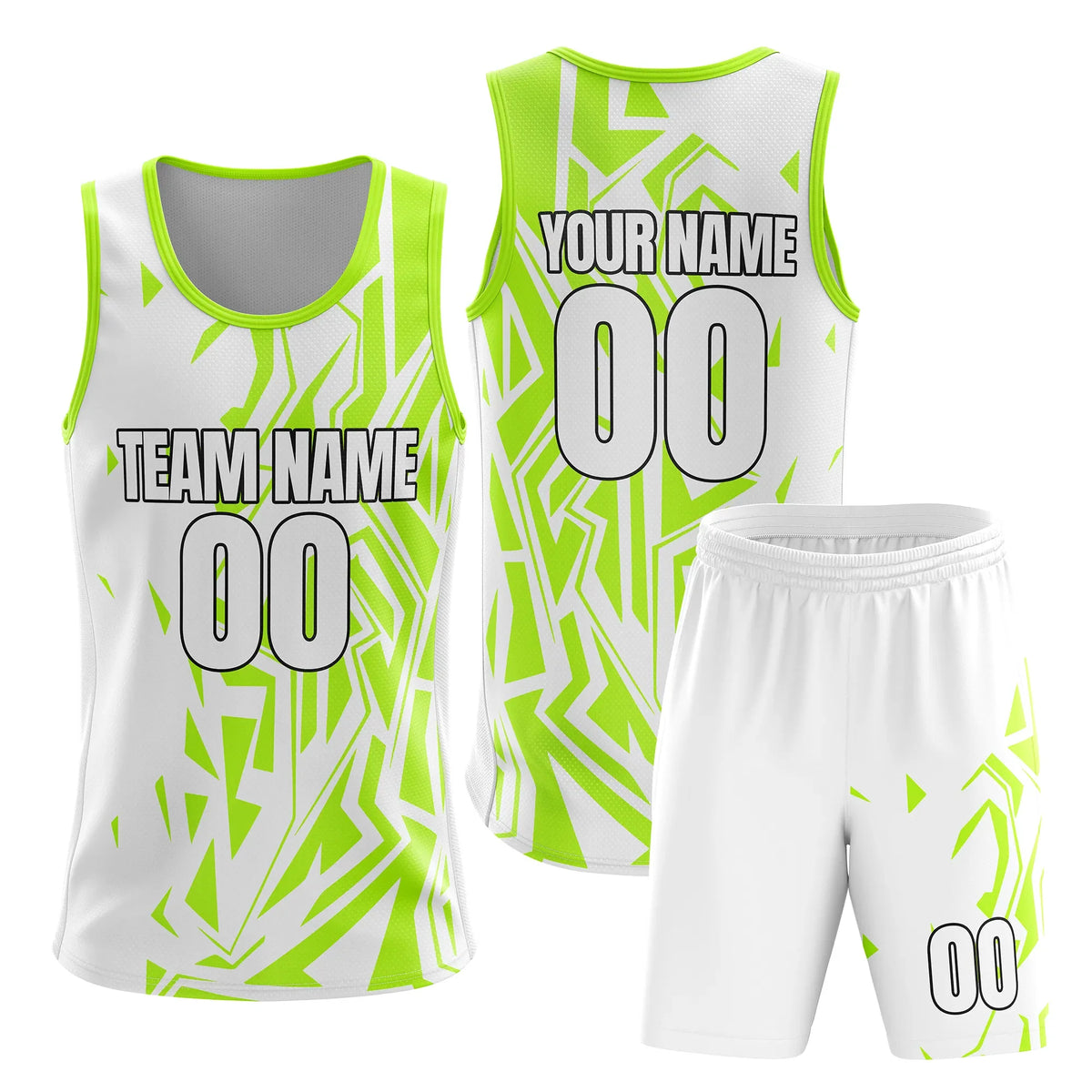 Custom Colour Block Set Hoop Fusion Sports Jersey Personalized Uniform with Name & Number
