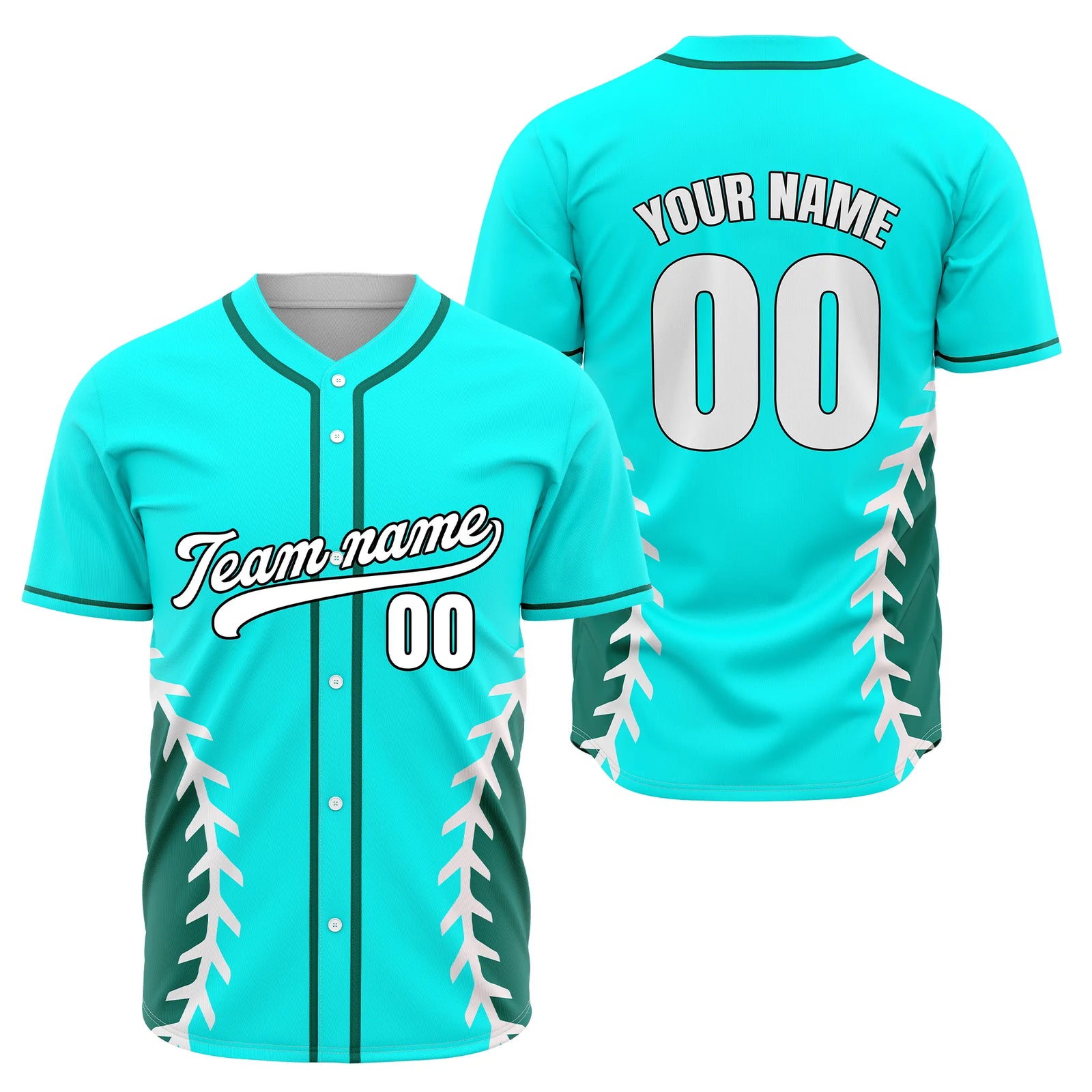 Custom Arc Line Baseball Sports Jersey Personalized Uniform with Name & Number