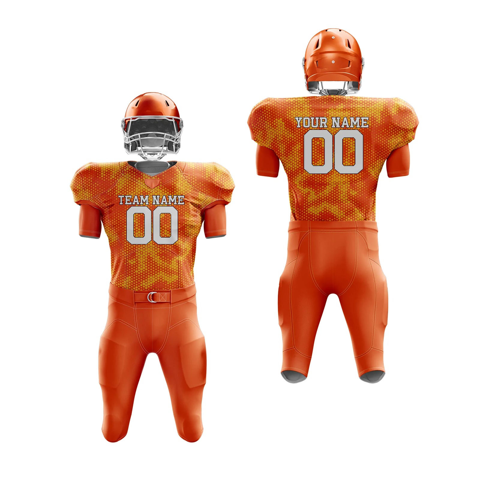 Custom Personalized D1 Camo Designs American Football Jersey with Name, Number & Team Logo