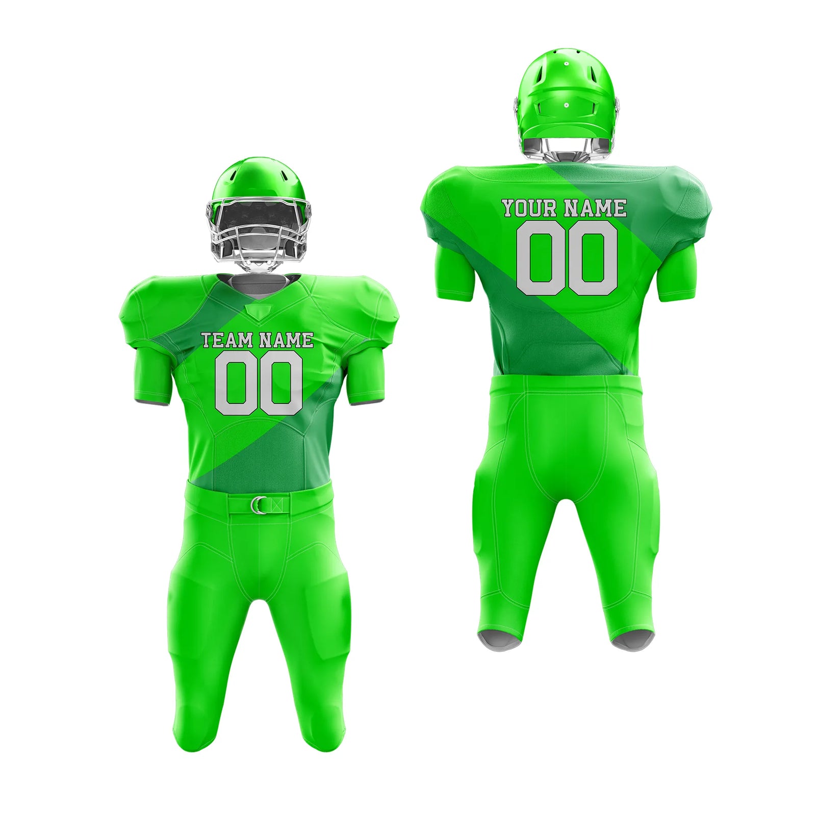 Custom Personalized D3 Split Fashion American Football Jersey with Name, Number & Team Logo