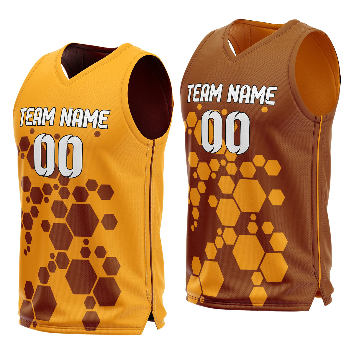 Custom Hive Strike Reversible Top Sports Jersey Personalized Uniform with Name & Number