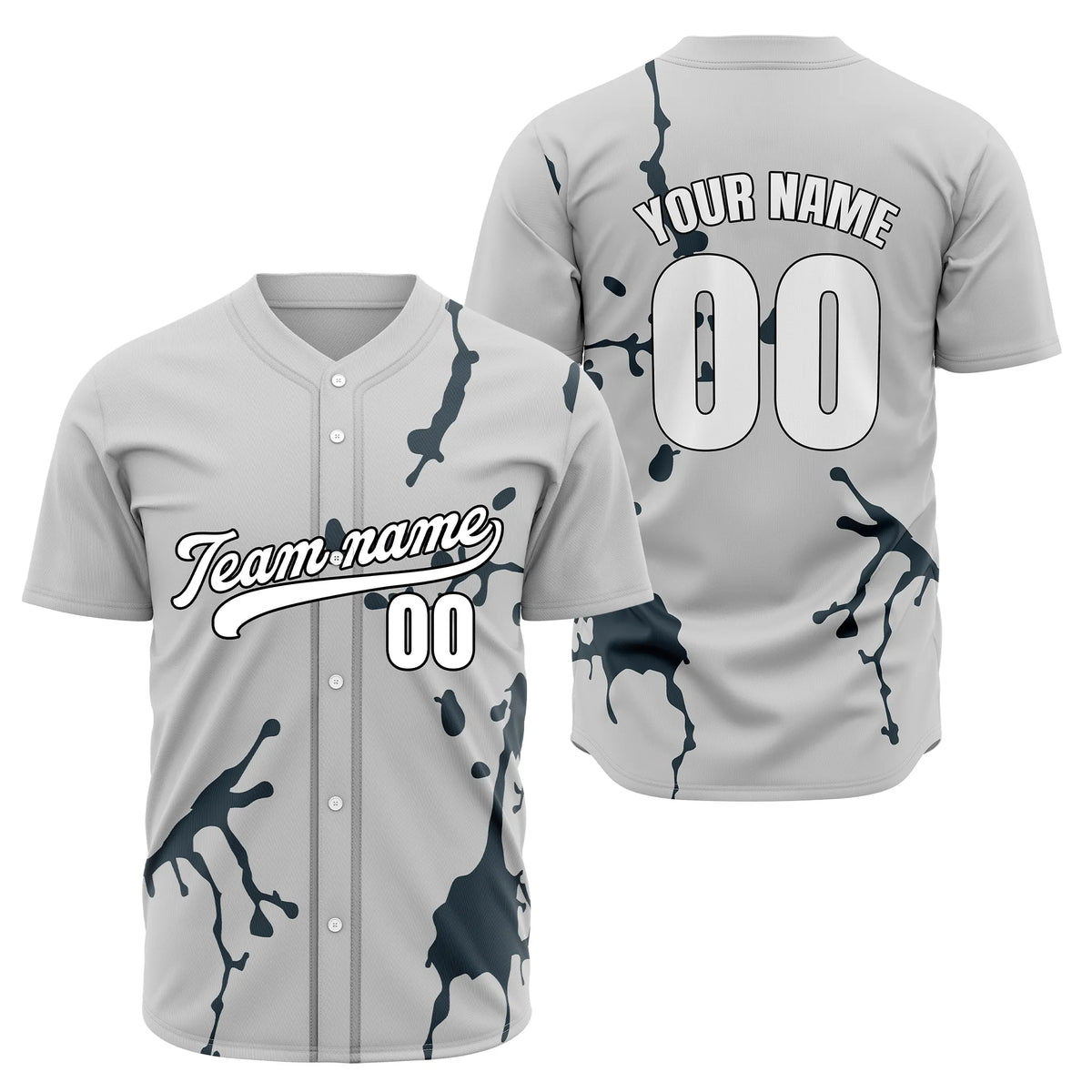 Custom Splash Fusion Sports Jersey Personalized Uniform with Name & Number