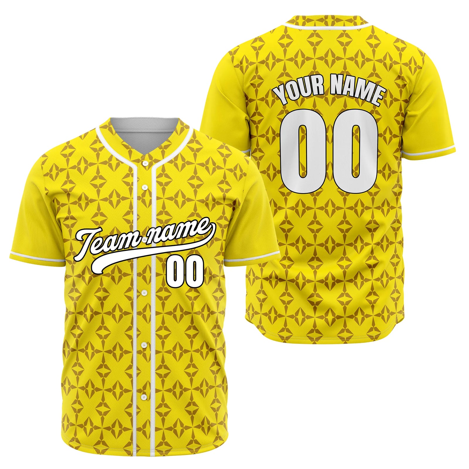 Custom Royal Lattice Baseball Sports Jersey Personalized Uniform with Name & Number