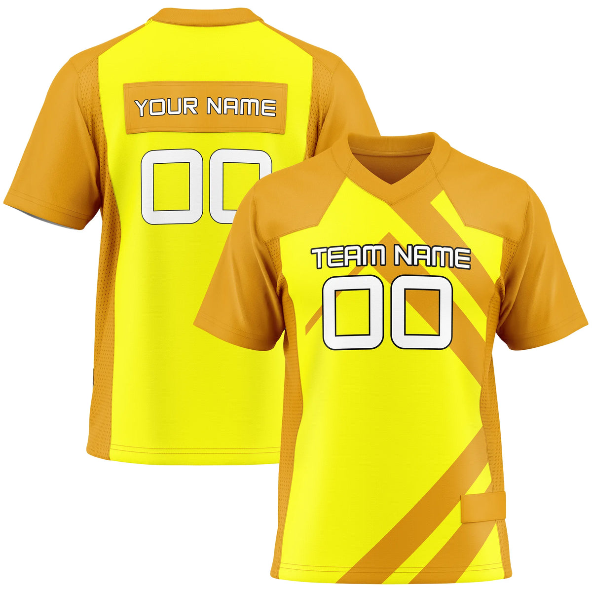 Custom Classic Style D5 Flag Football Jersey Personalized Uniform with Name & Number