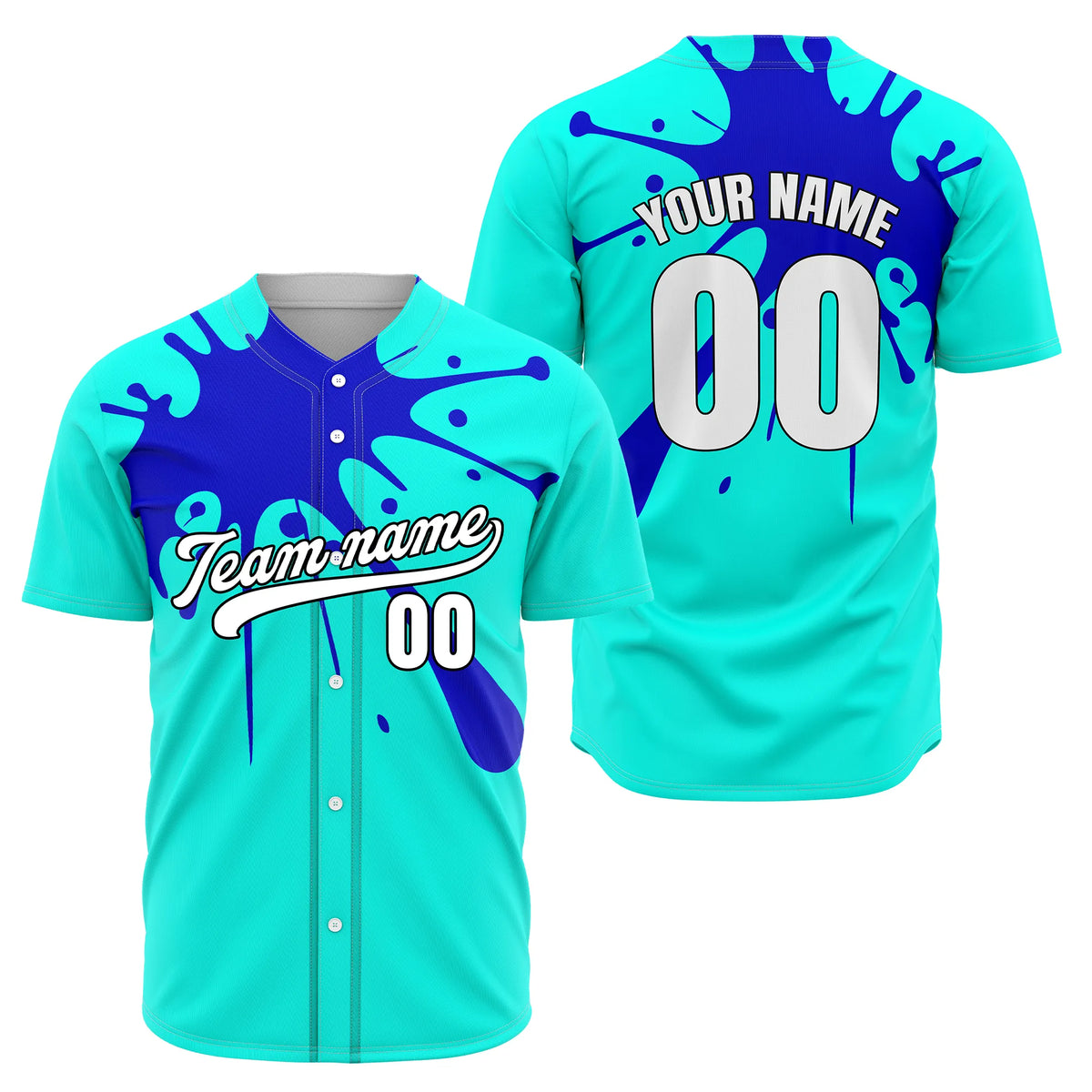 Custom Drip Force Black Sports Jersey Personalized Uniform with Name &amp; Number