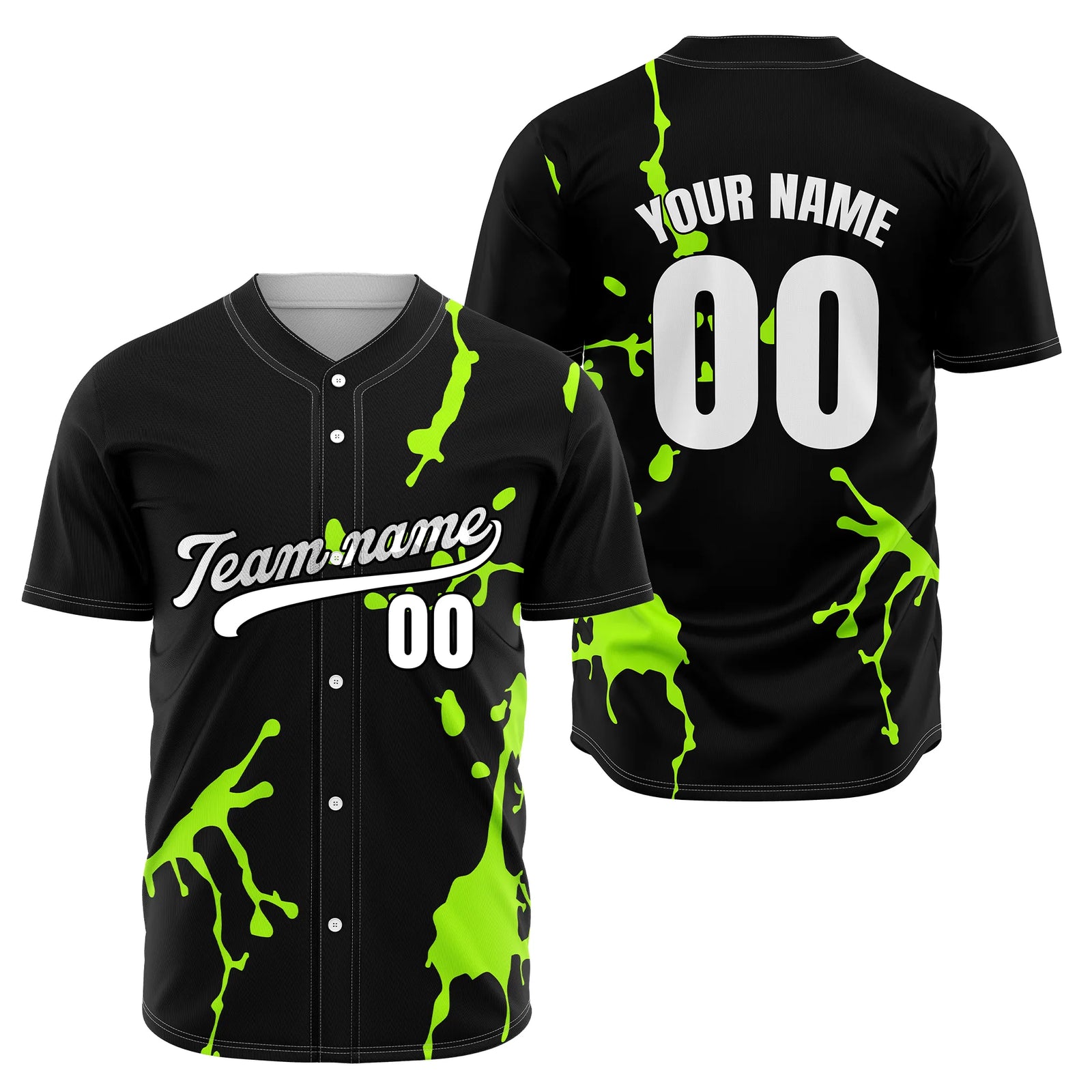 Custom Splash Fusion Sports Jersey Personalized Uniform with Name & Number