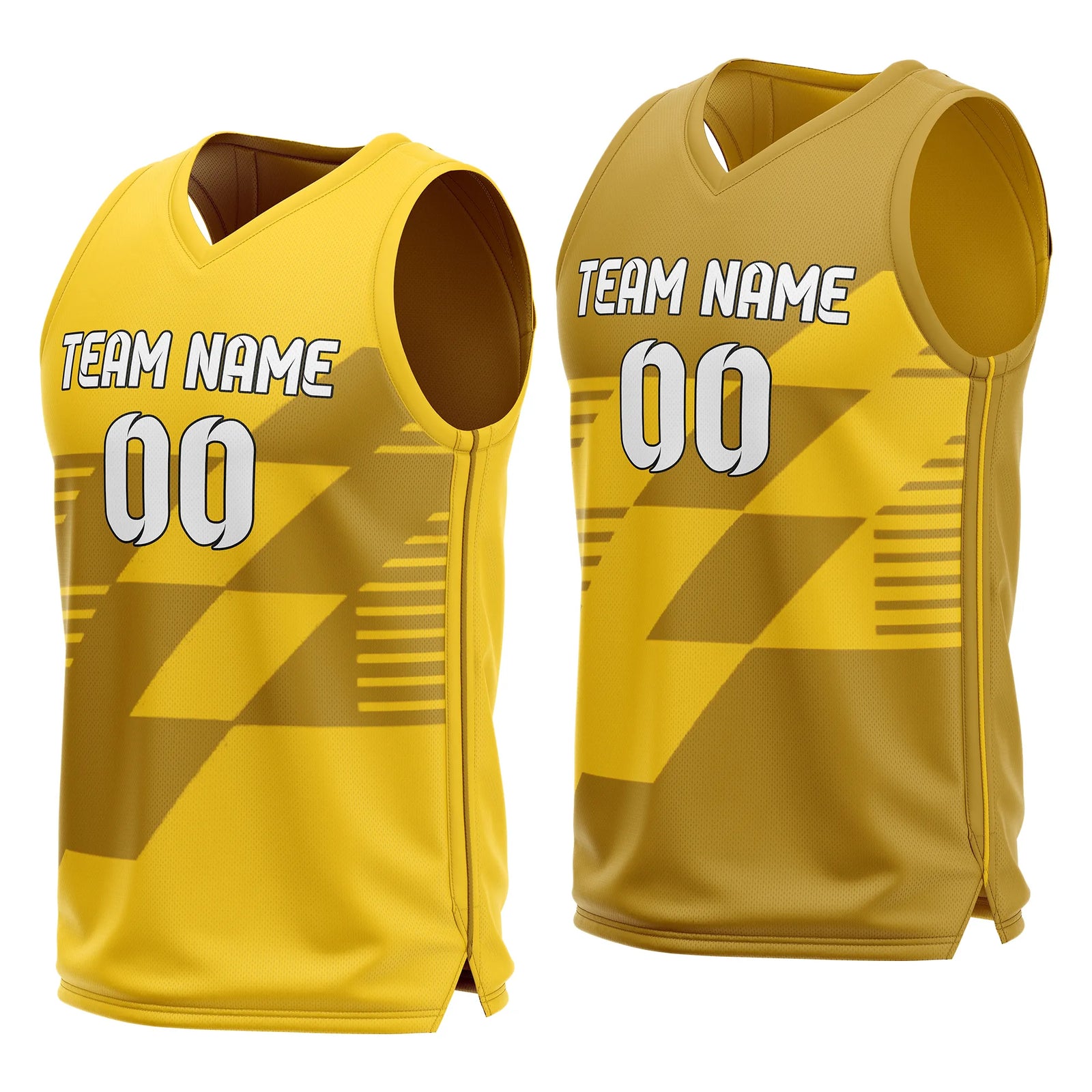 Custom Apex Cut Reversible Top Sports Jersey Personalized Uniform with Name & Number