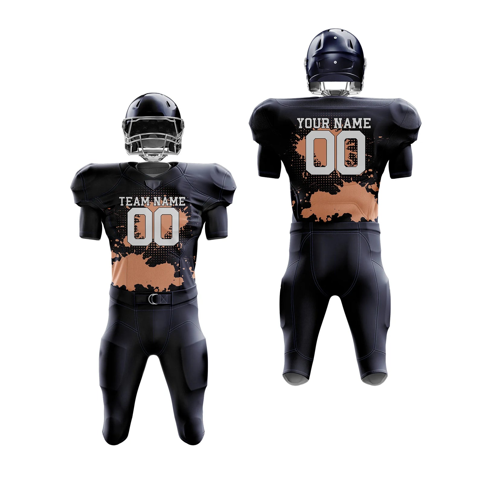 Custom Personalized D1 Drift Fashion American Football Jersey with Name, Number & Team Logo