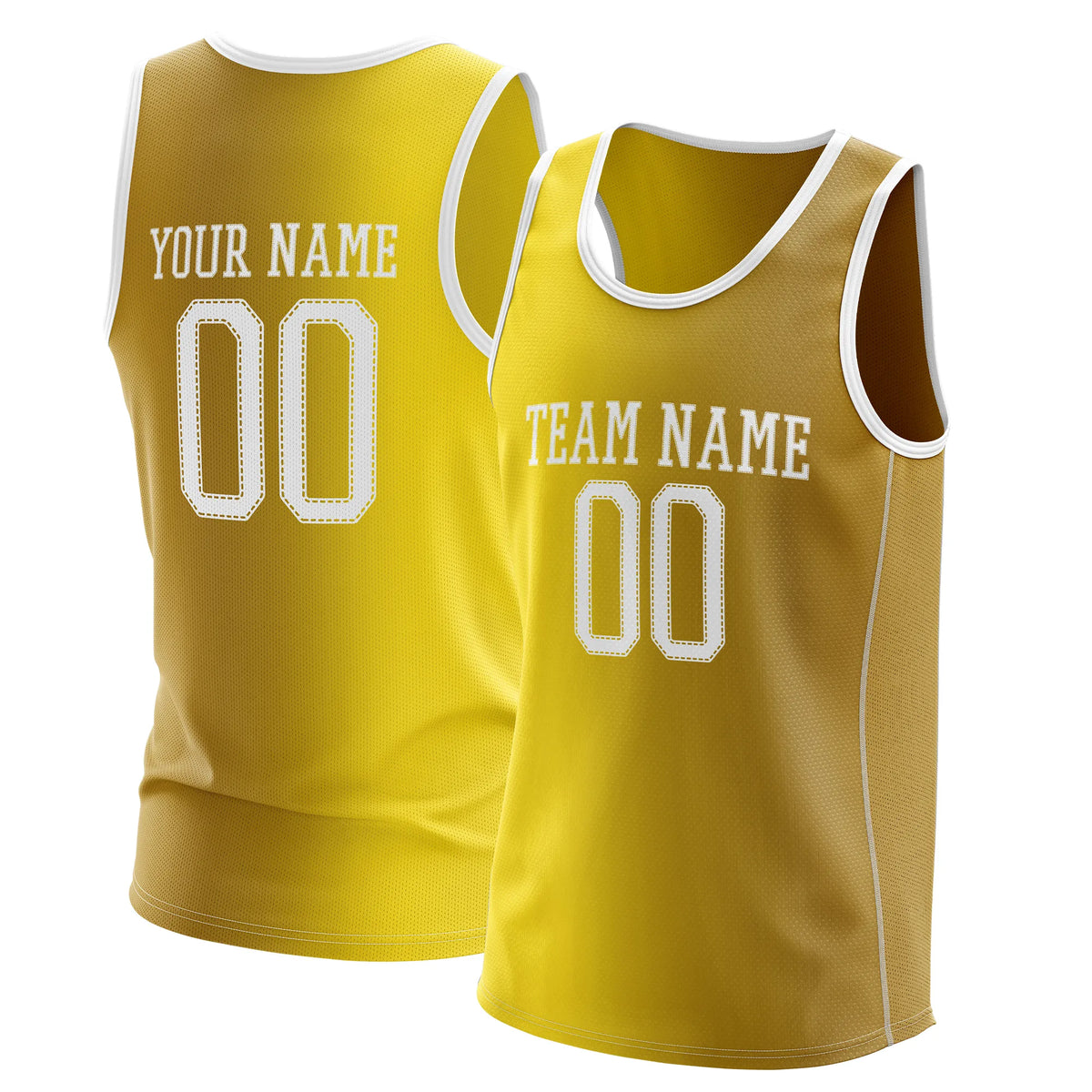 Custom Gradient fashion top Coastal Fade Sports Jersey Personalized Uniform with Name & Number