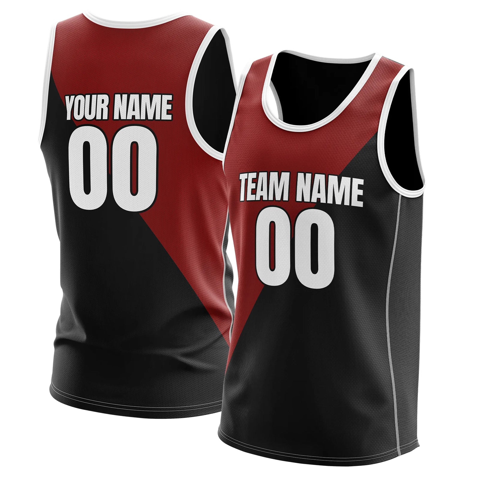 Custom Crossover Slip Fashion Tops Sports Jersey Personalized Uniform with Name & Number