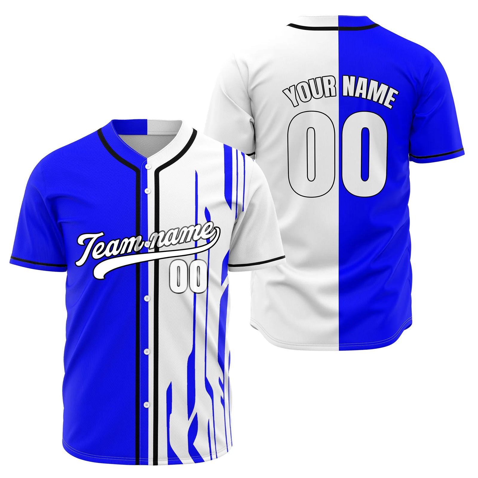 Custom Rival Edge Baseball Aqua Sports Jersey Personalized Uniform with Name & Number