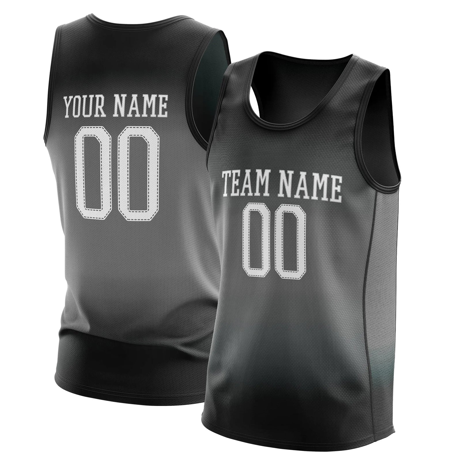 Custom Gradient fashion top Victory Fade Sports Jersey Personalized Uniform with Name & Number