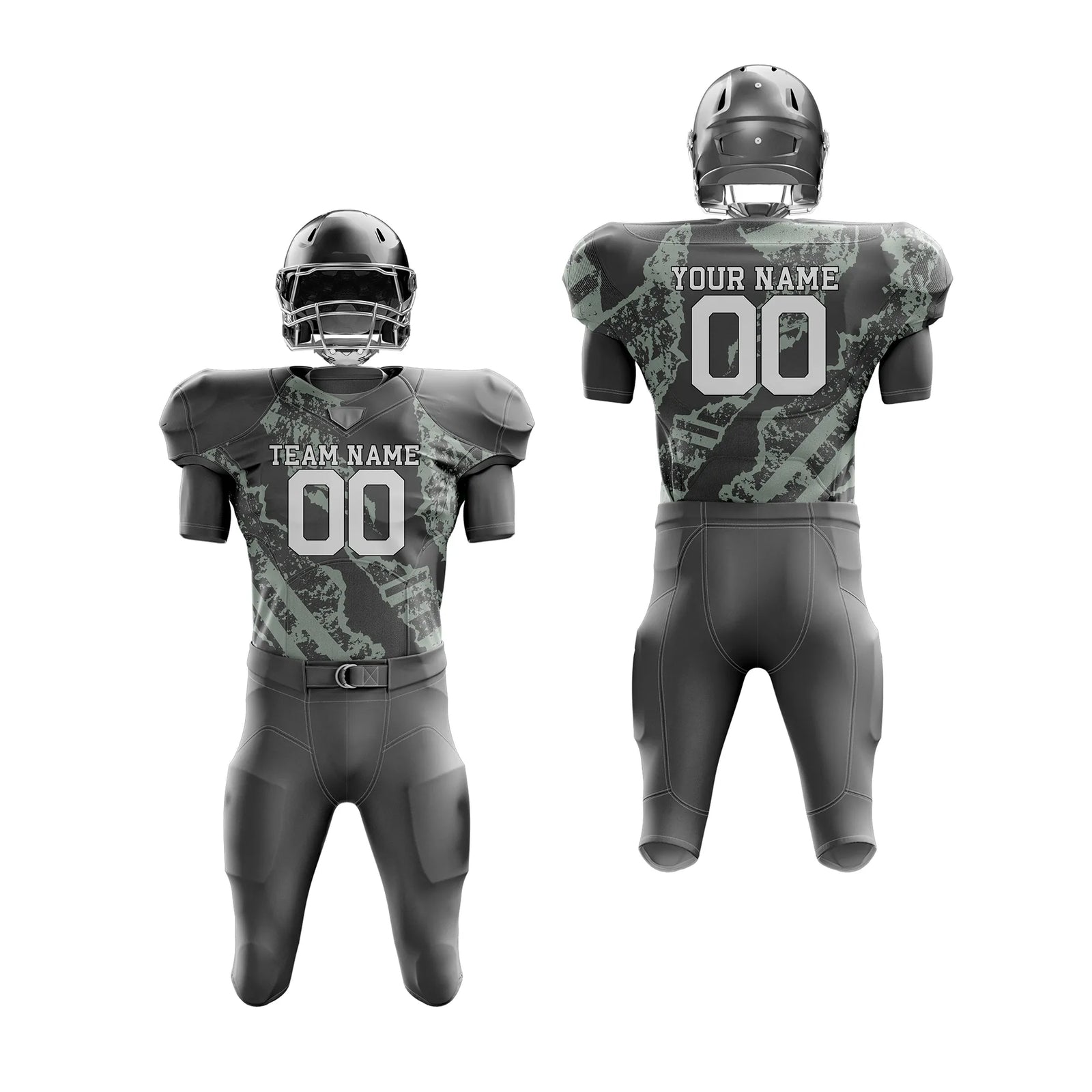 Custom Personalized D3 Drift Fashion American Football Jersey with Name, Number & Team Logo