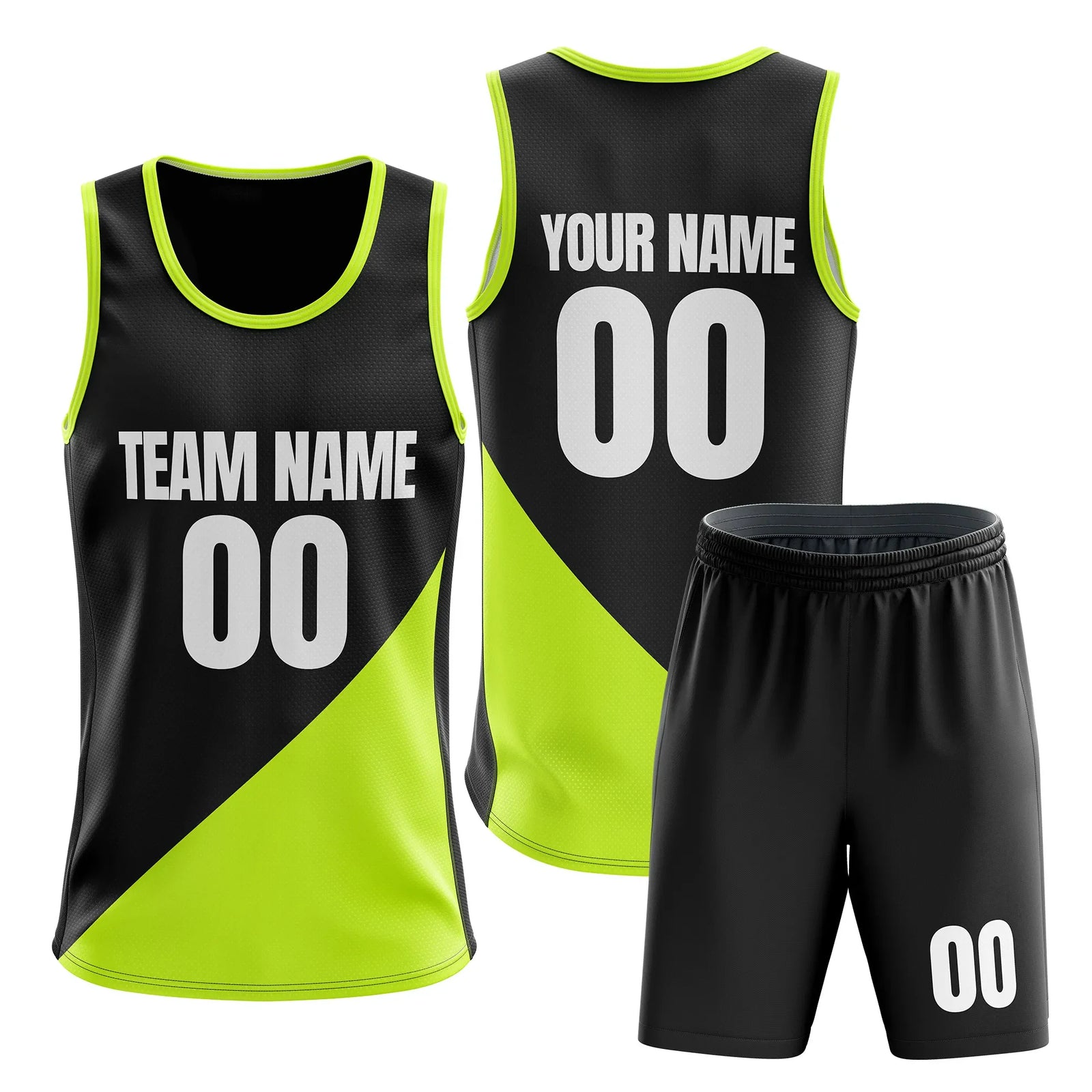 Custom Rapid Bolt Split Fashion Set Sports Jersey Personalized Uniform with Name & Number
