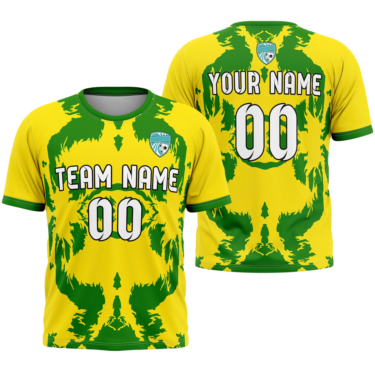 Custom Abstract Pattern D5 Soccer Jersey Personalized Football Uniform with Name & Number