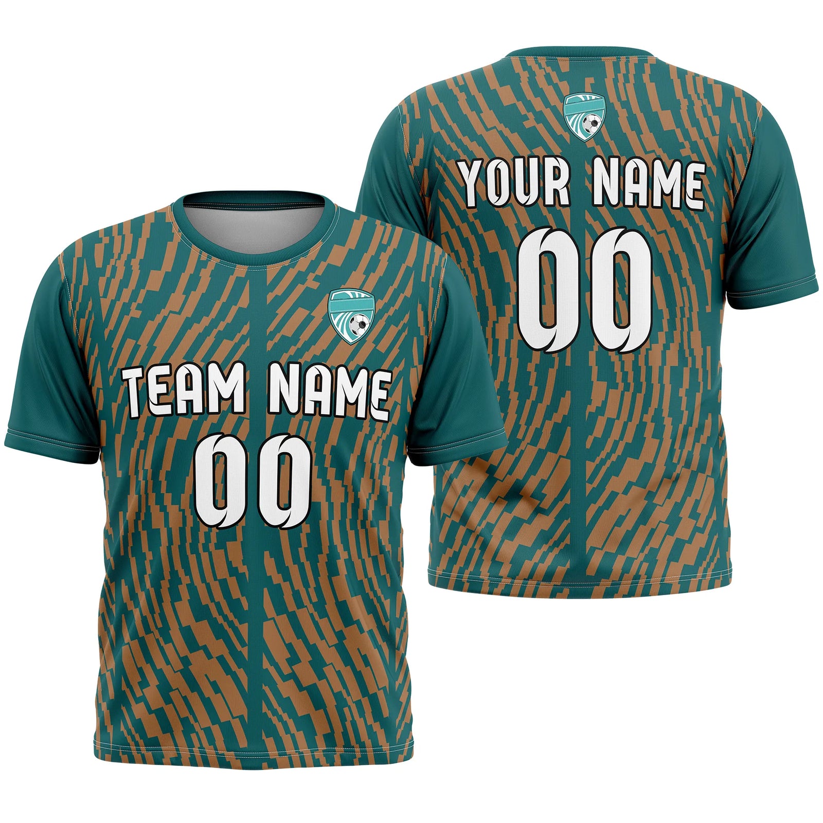 Custom Graffiti Pattern D3 Soccer Jersey Personalized Football Uniform with Name & Number