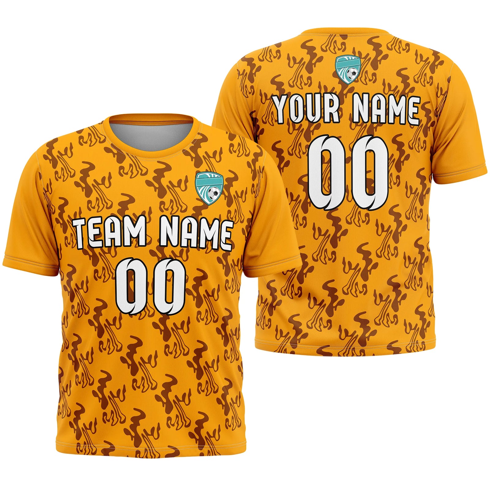 Custom Graffiti Pattern D1 Soccer Jersey Personalized Football Uniform with Name & Number