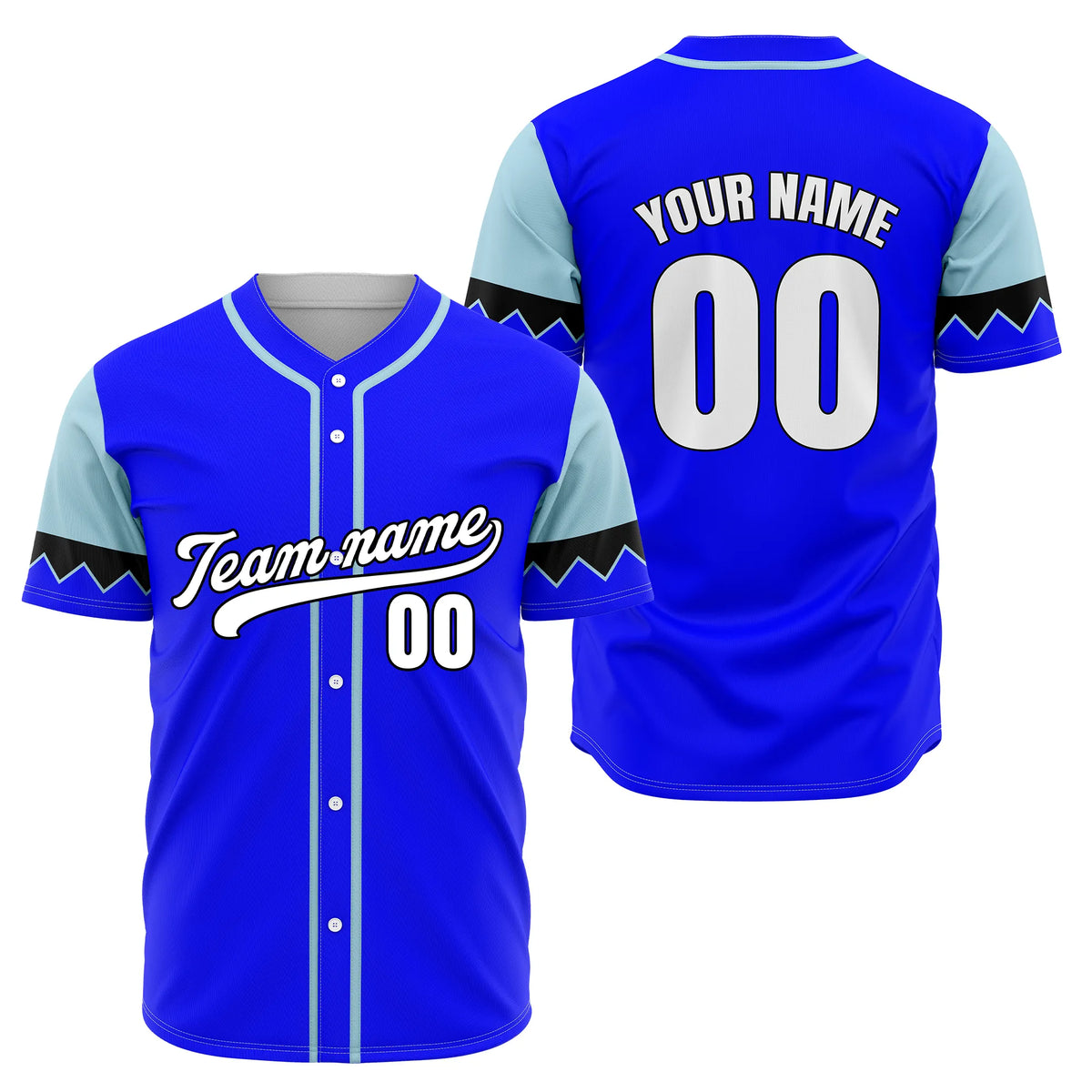 Custom Blitz Baseball Sports Jersey Personalized Uniform with Name & Number