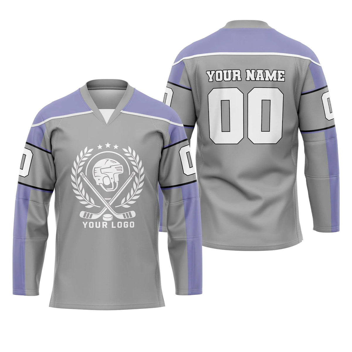 Custom Personalized D1 New Arrival Ice Hockey Jersey with Name, Number & Team Logo