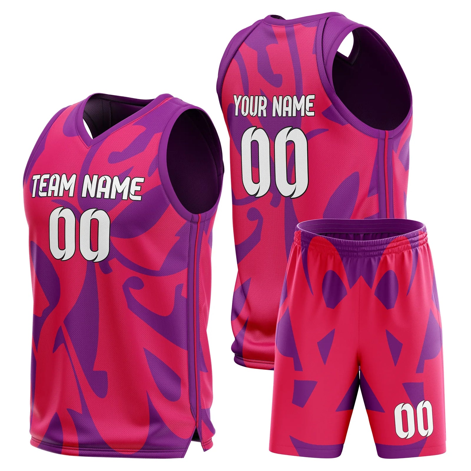 Custom Graphti Pattern Sets Graffiti Rush Sports Jersey Personalized Uniform with Name & Number
