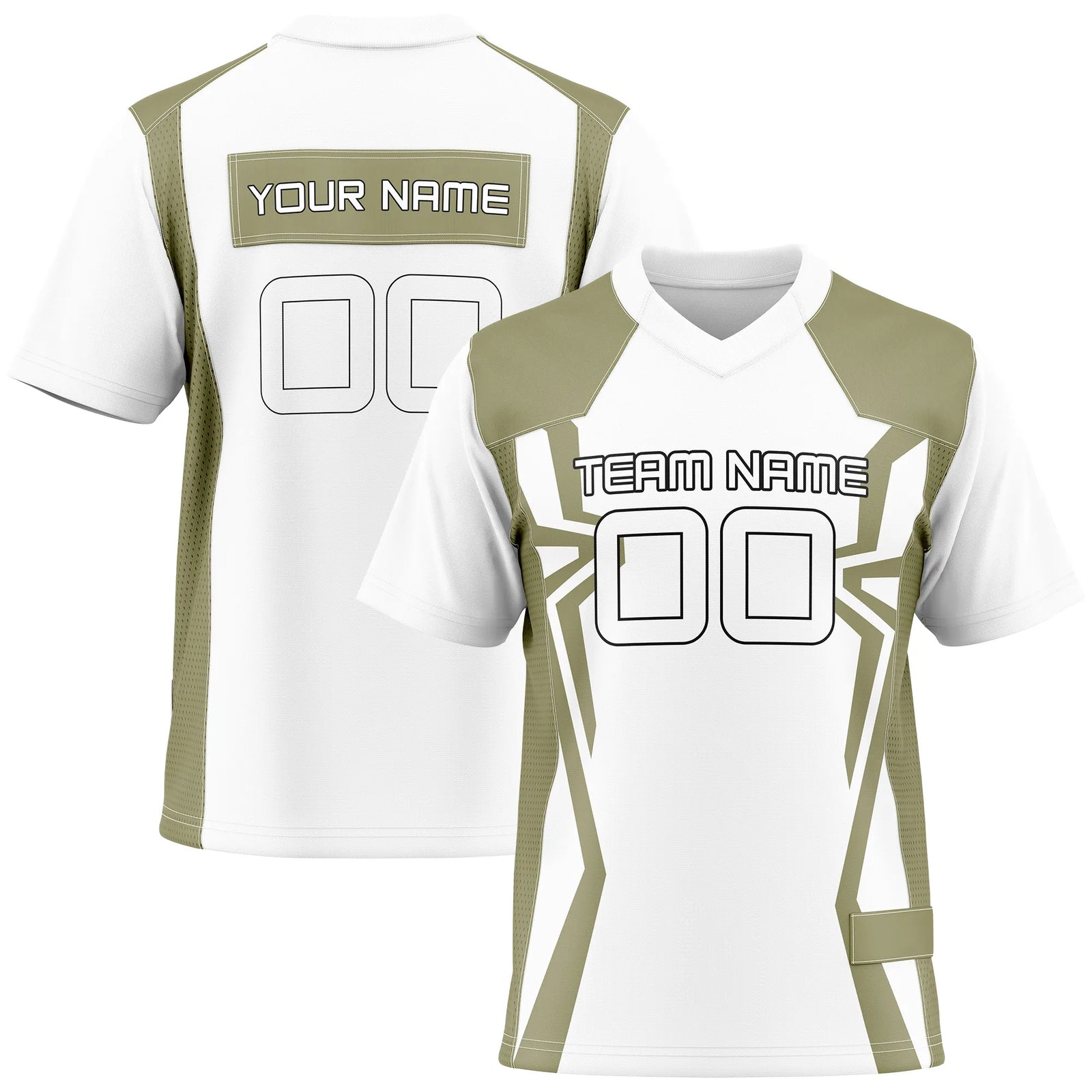 Custom Classic Style D4 Flag Football Jersey Personalized Uniform with Name & Number