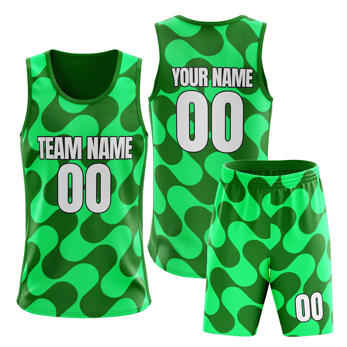 Custom Colour Block Set Amber Fusion Sports Jersey Personalized Uniform with Name & Number