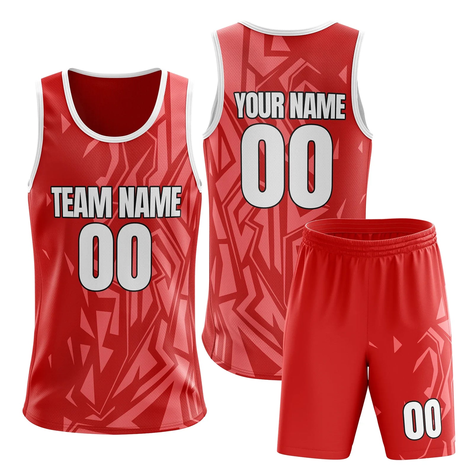 Custom Colour Block Set Hoop Fusion Sports Jersey Personalized Uniform with Name & Number