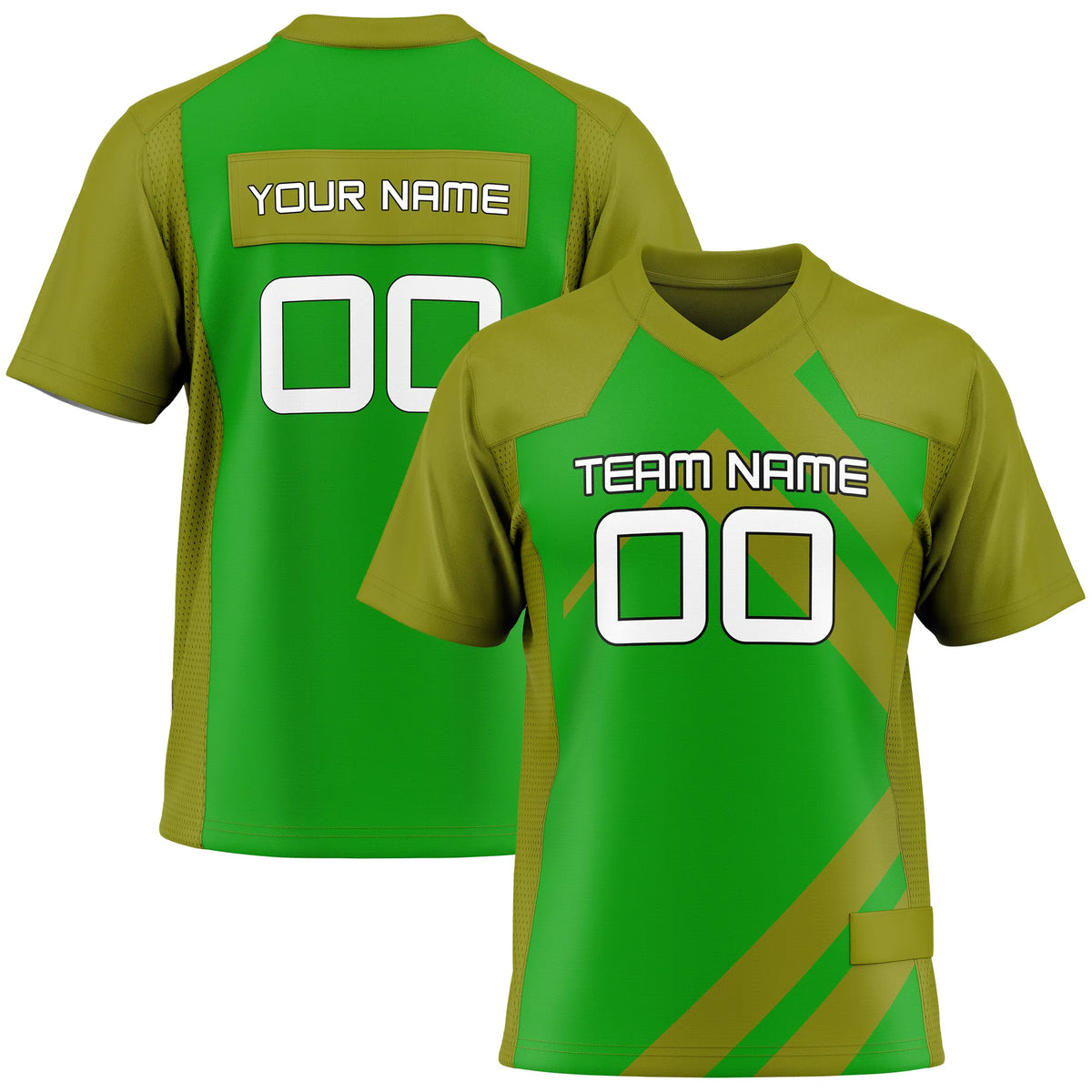 Custom Classic Style D5 Flag Football Jersey Personalized Uniform with Name & Number