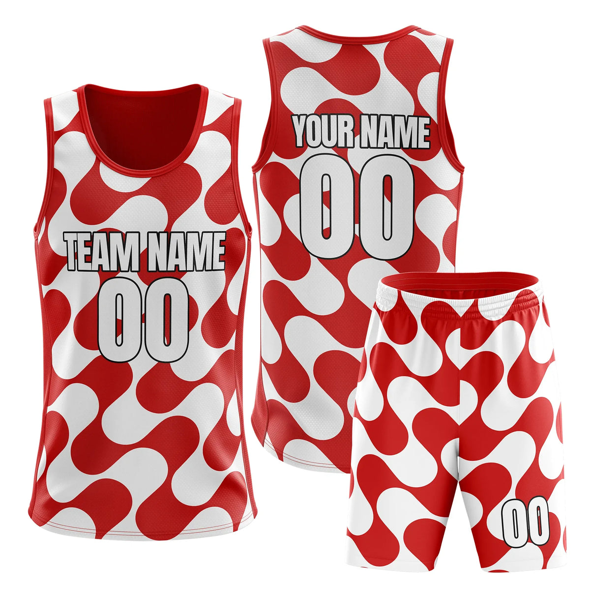 Custom Colour Block Set Amber Fusion Sports Jersey Personalized Uniform with Name & Number