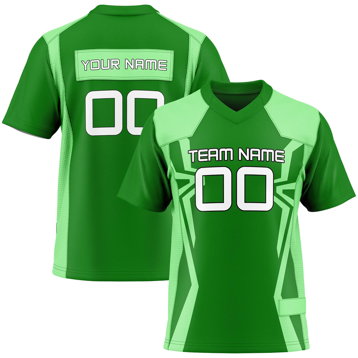 Custom Classic Style D4 Flag Football Jersey Personalized Uniform with Name & Number
