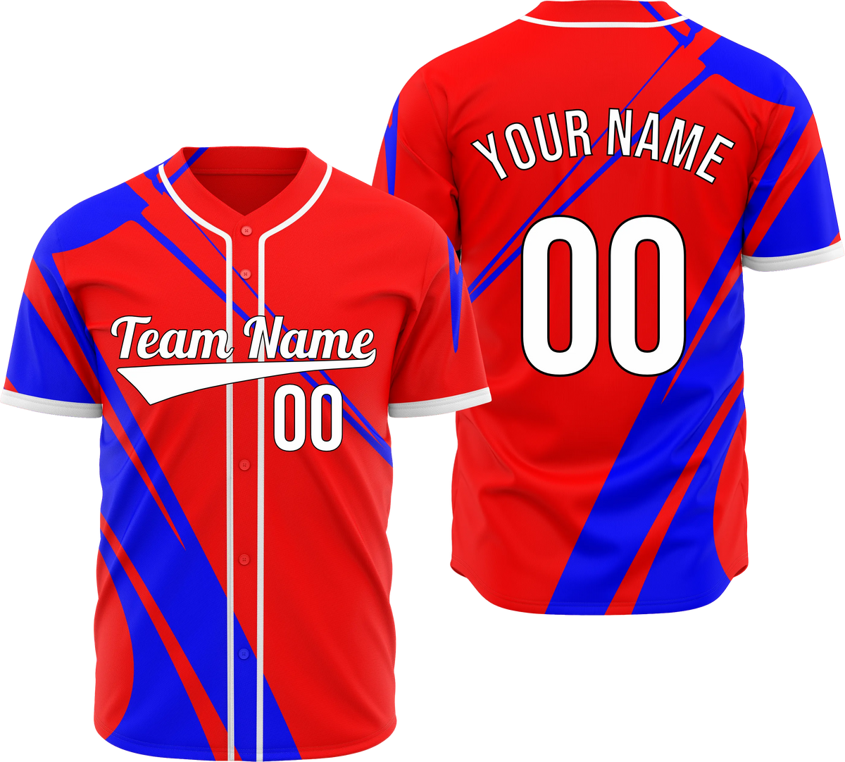 Custom Motion Surge Baseball Sports Jersey Personalized Uniform with Name & Number