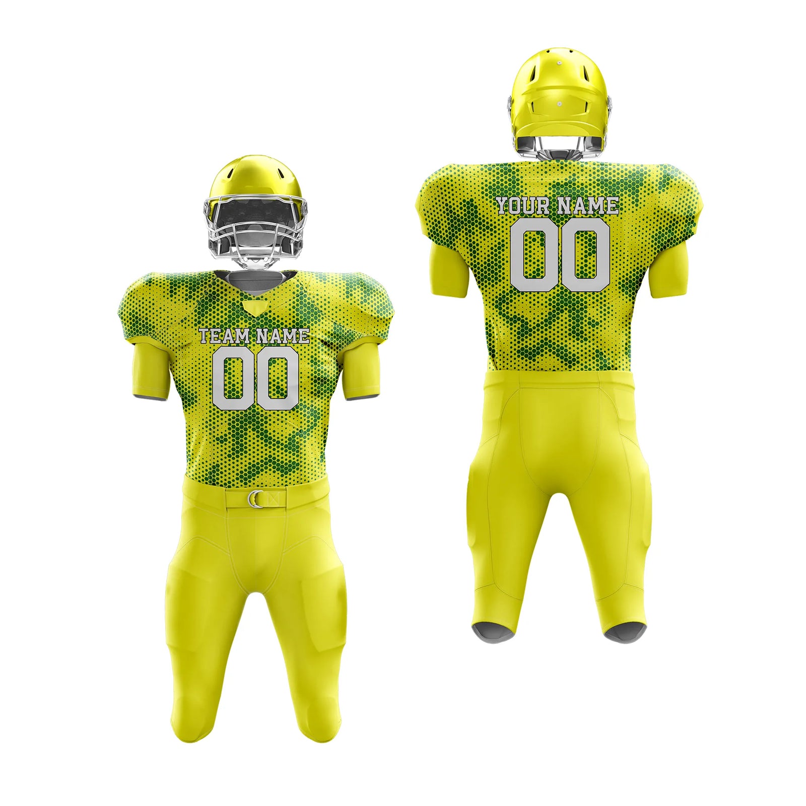 Custom Personalized D1 Camo Designs American Football Jersey with Name, Number & Team Logo