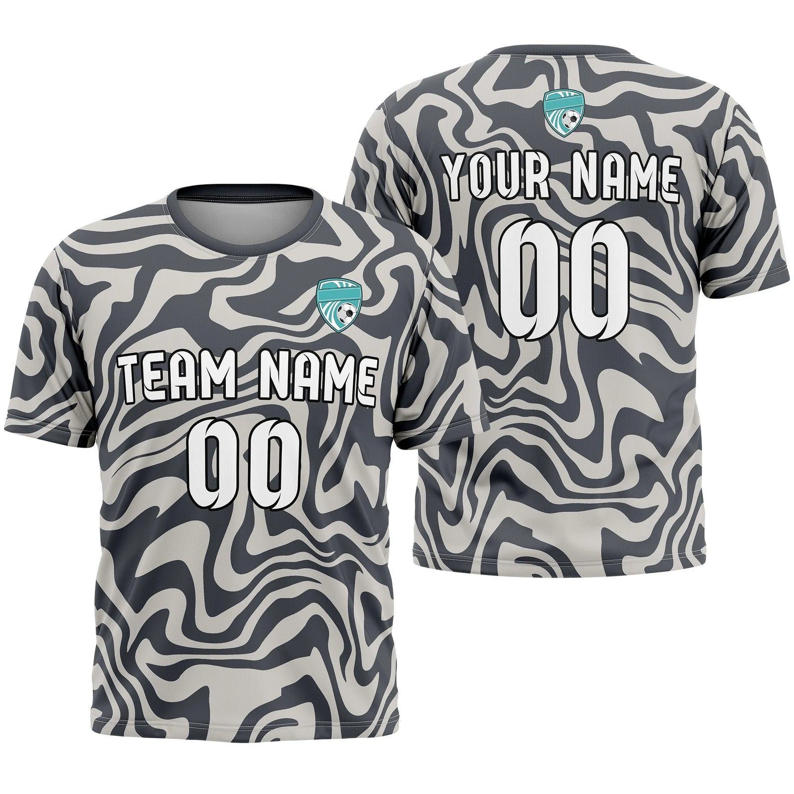 Custom Camo D1 Soccer Jersey Personalized Football Uniform with Name & Number