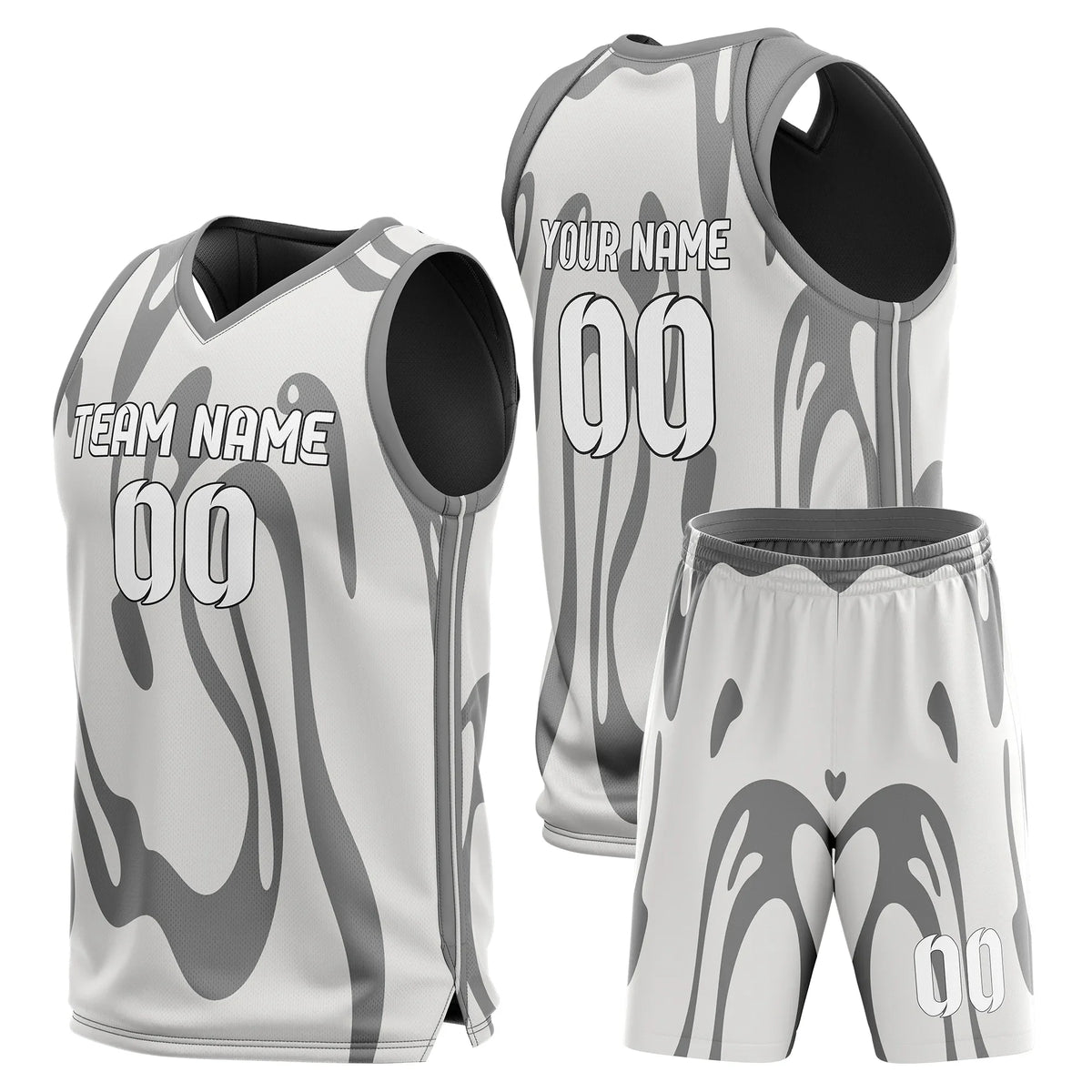 Custom Graphti Pattern Sets Giraffe Strike Sports Jersey Personalized Uniform with Name & Number