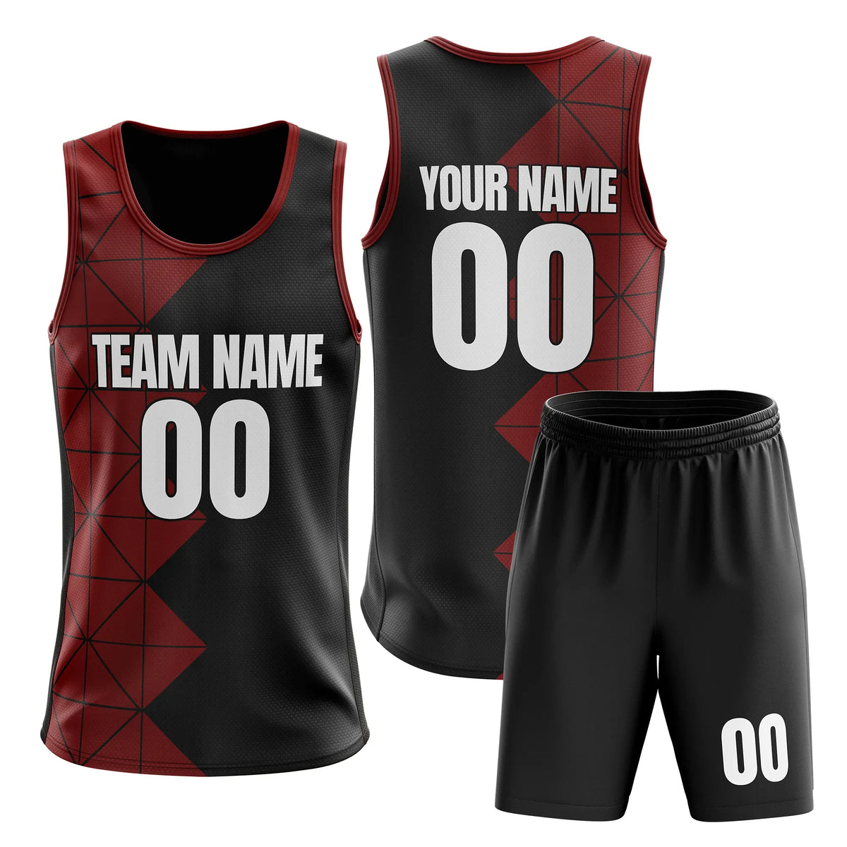 Custom Shockwave Split Fashion Set Sports Jersey Personalized Uniform with Name & Number