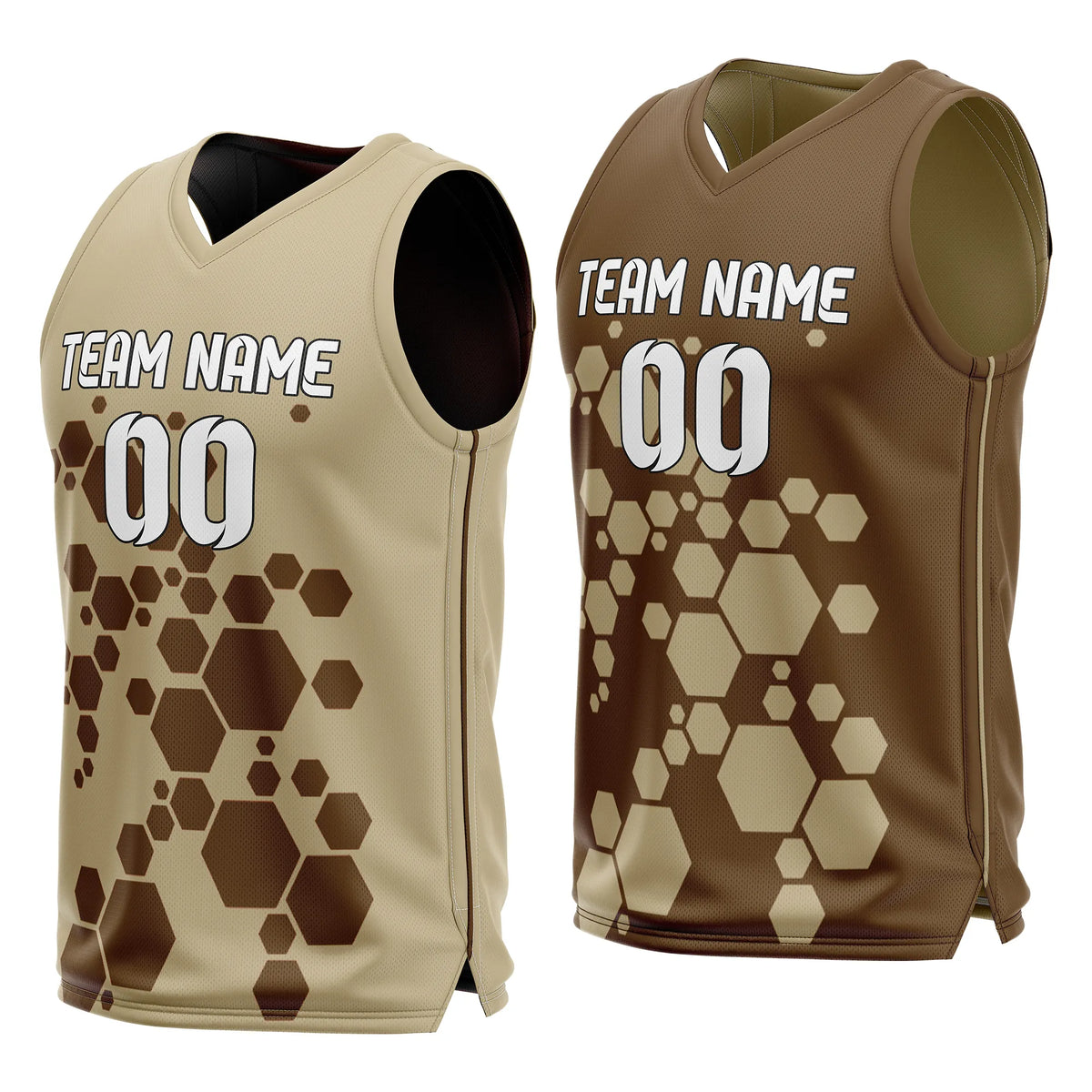 Custom Hive Strike Reversible Top Sports Jersey Personalized Uniform with Name &amp; Number