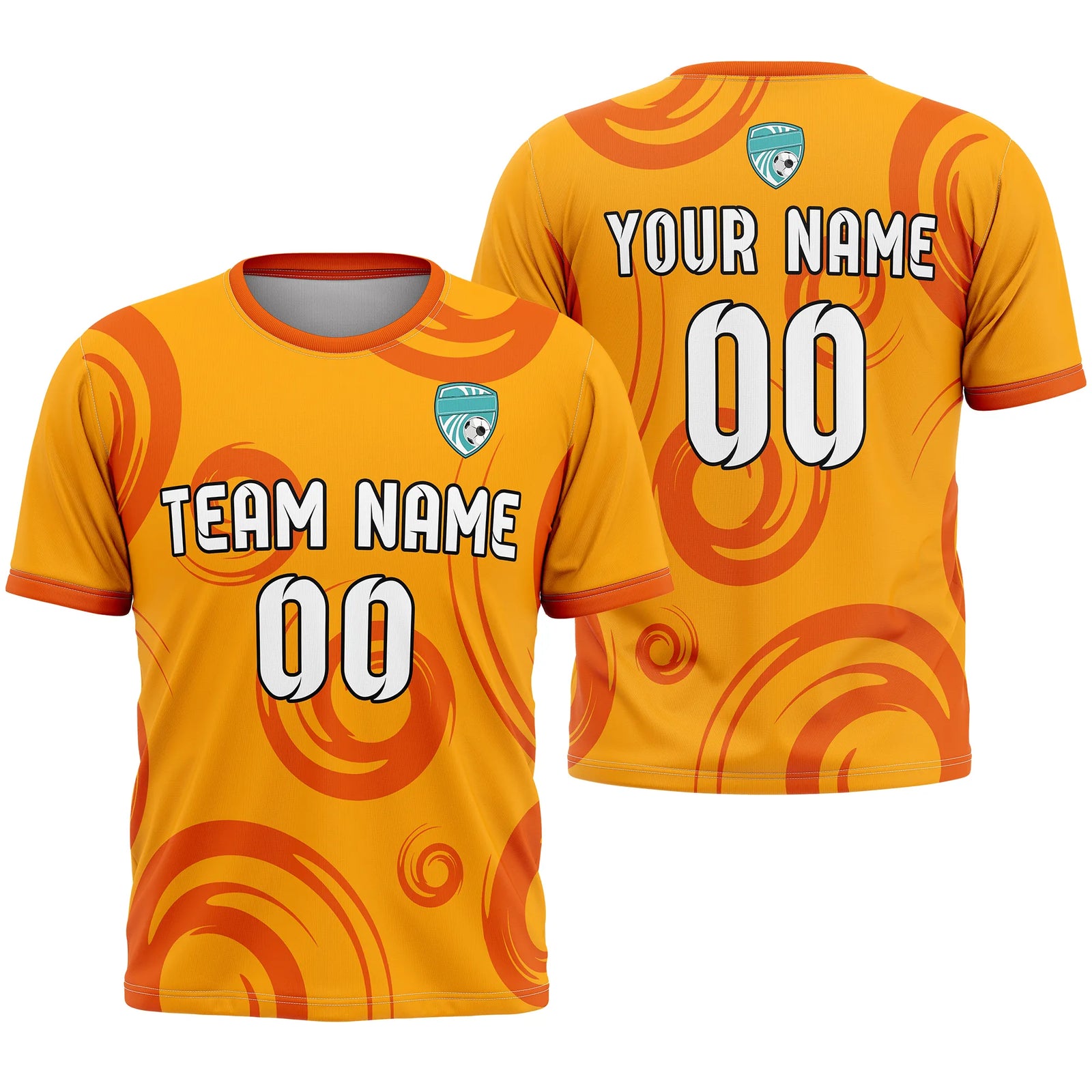 Custom Abstract Pattern D1 Soccer Jersey Personalized Football Uniform with Name & Number