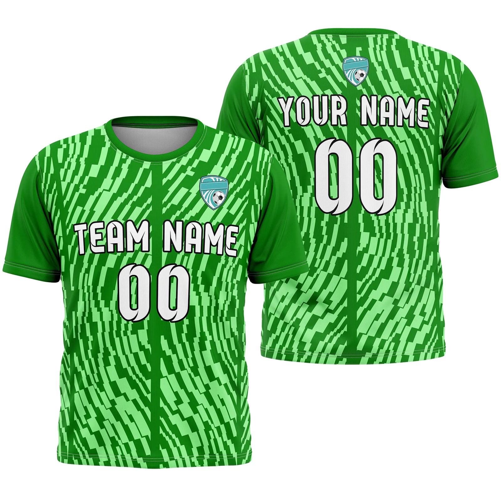 Custom Graffiti Pattern D3 Soccer Jersey Personalized Football Uniform with Name & Number