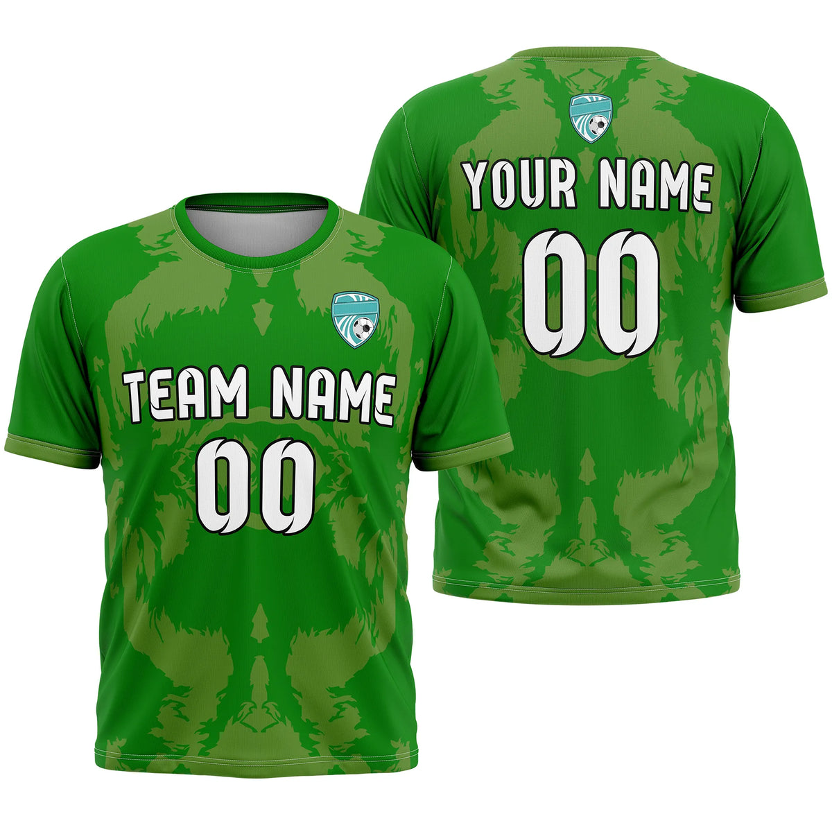 Custom Abstract Pattern D5 Soccer Jersey Personalized Football Uniform with Name & Number